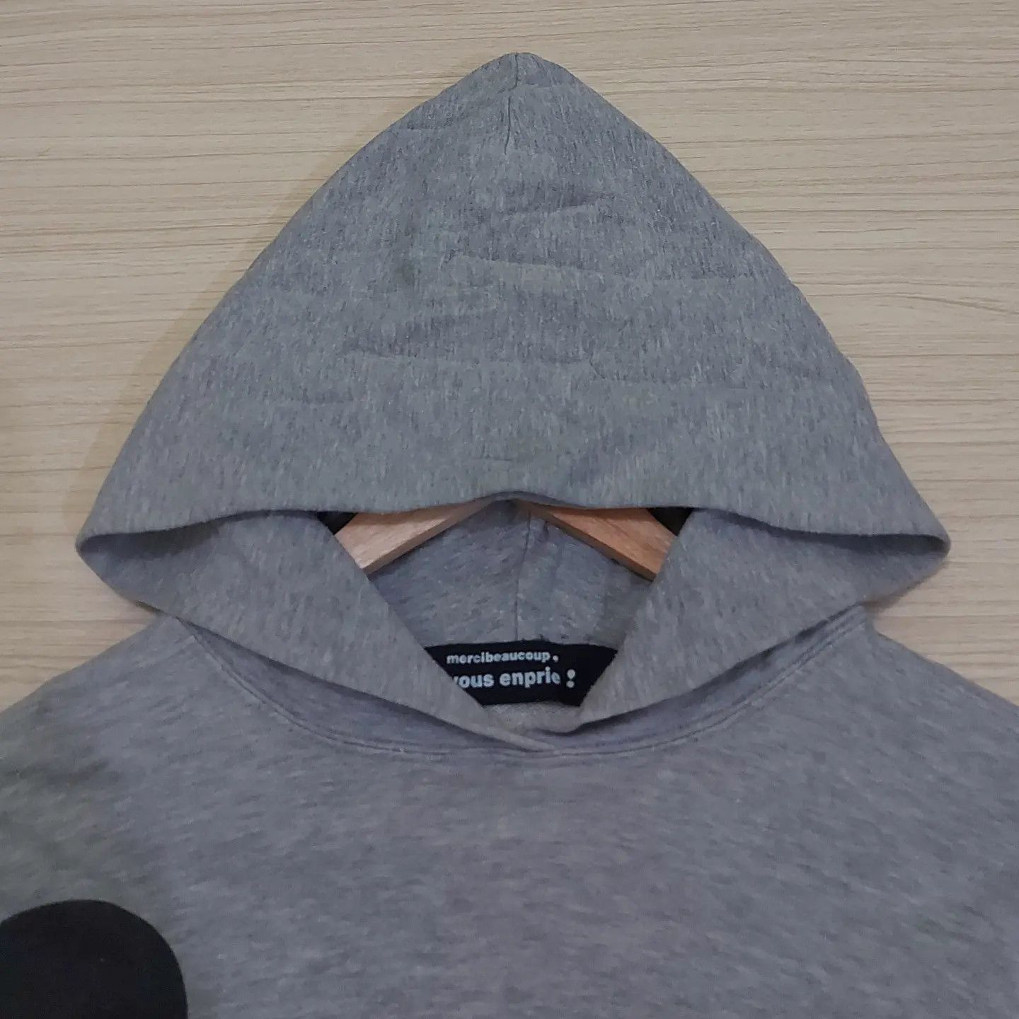 Issey Miyake × mercibeaucoup Mercibeaucoup Jevous Enprie Womens Sweatshirt Hoodie Size L / US 10 / IT 46 - 7 Thumbnail