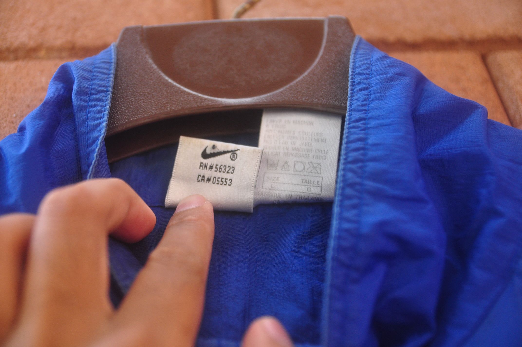 Japanese Brand × Nike × Vintage Vintage 90s Nike Windbreaker Travis Scott Fashion Style Size US XL / EU 56 / 4 - 4 Thumbnail