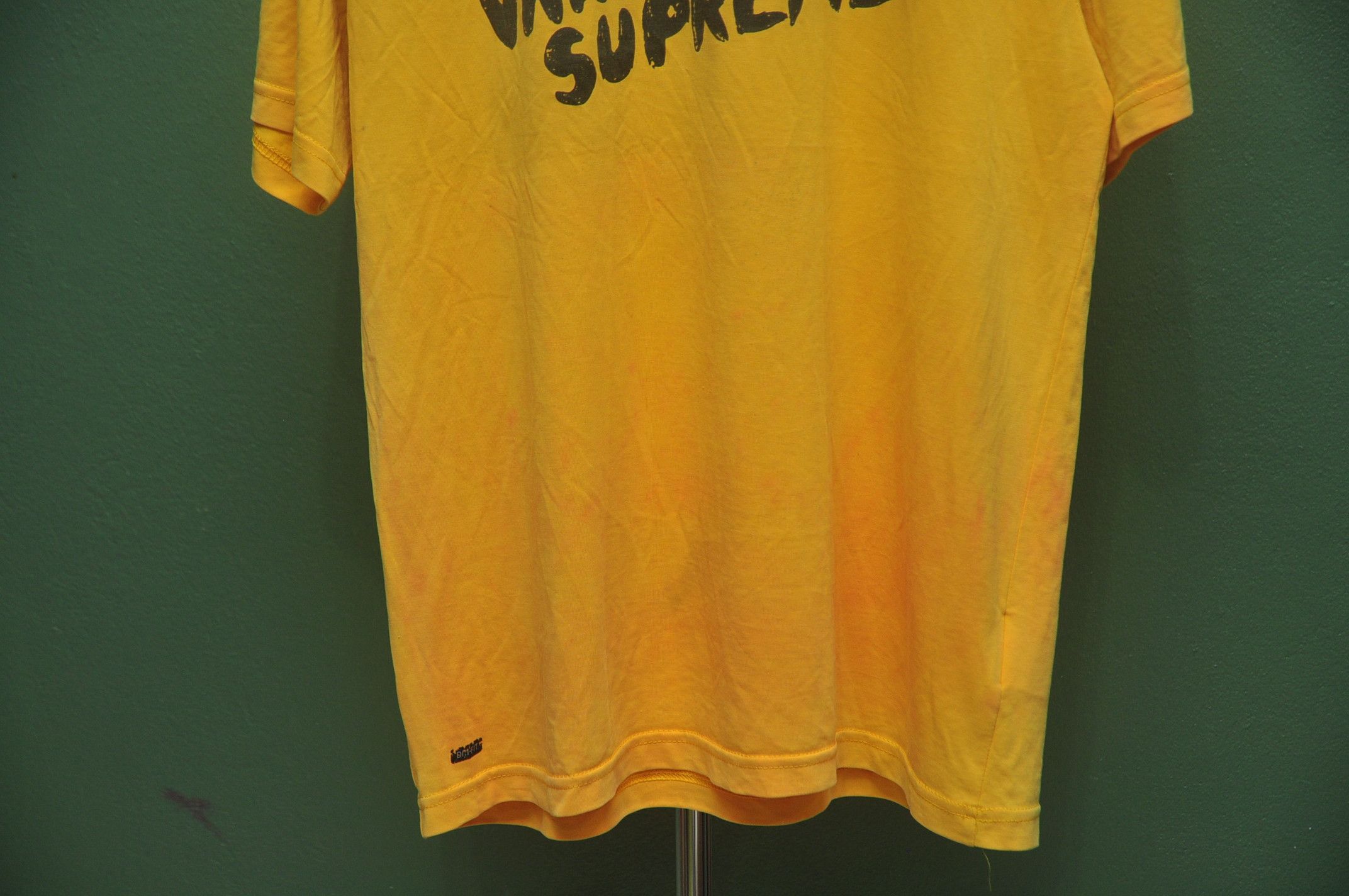 Designer × Japanese Brand × Nike Nike Vandal Supreme Yellow Shirt Travis Scott Fashion Style Size US L / EU 52-54 / 3 - 4 Thumbnail