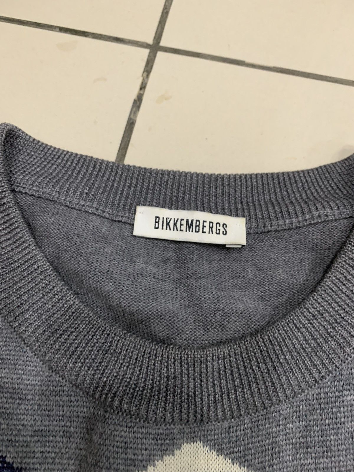 Dirk Bikkembergs × Vintage DIRK BIKKEMBERGS BIG SPELLOUT KNITWEAR OUTERWEAR JACKET Size US XL / EU 56 / 4 - 11 Thumbnail