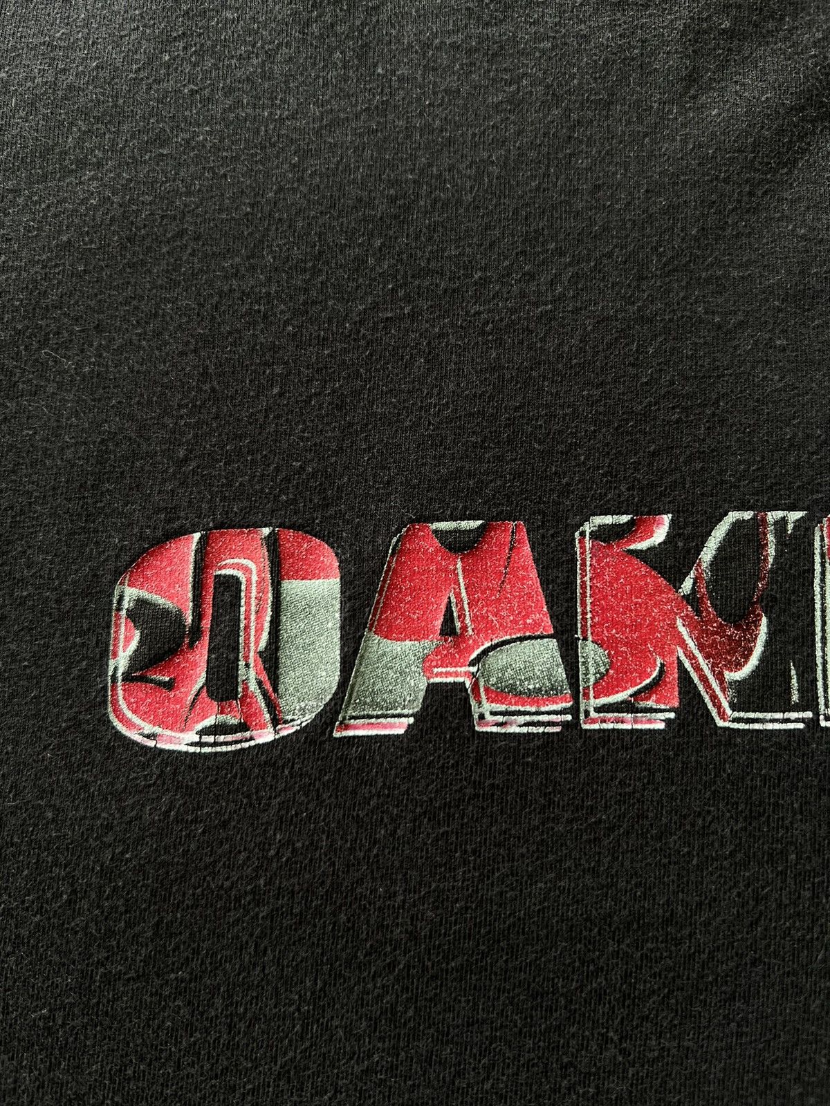 Oakley Vintage 90s Oakley Embroidery Logo Black Tee (Surf Style) Size US S / EU 44-46 / 1 - 4 Thumbnail