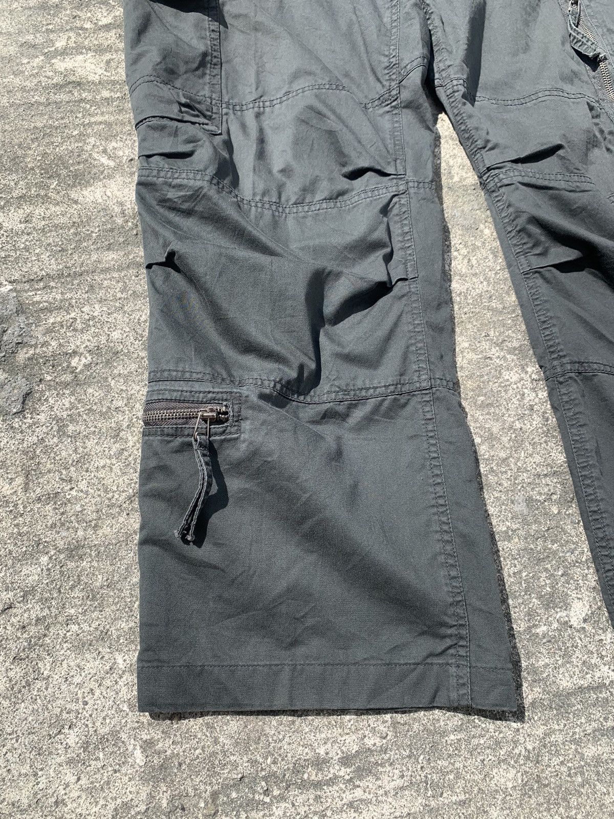 Japanese Brand nii qualified tactical multipocket bondage cargo pants Size US 36 / EU 52 - 3 Thumbnail