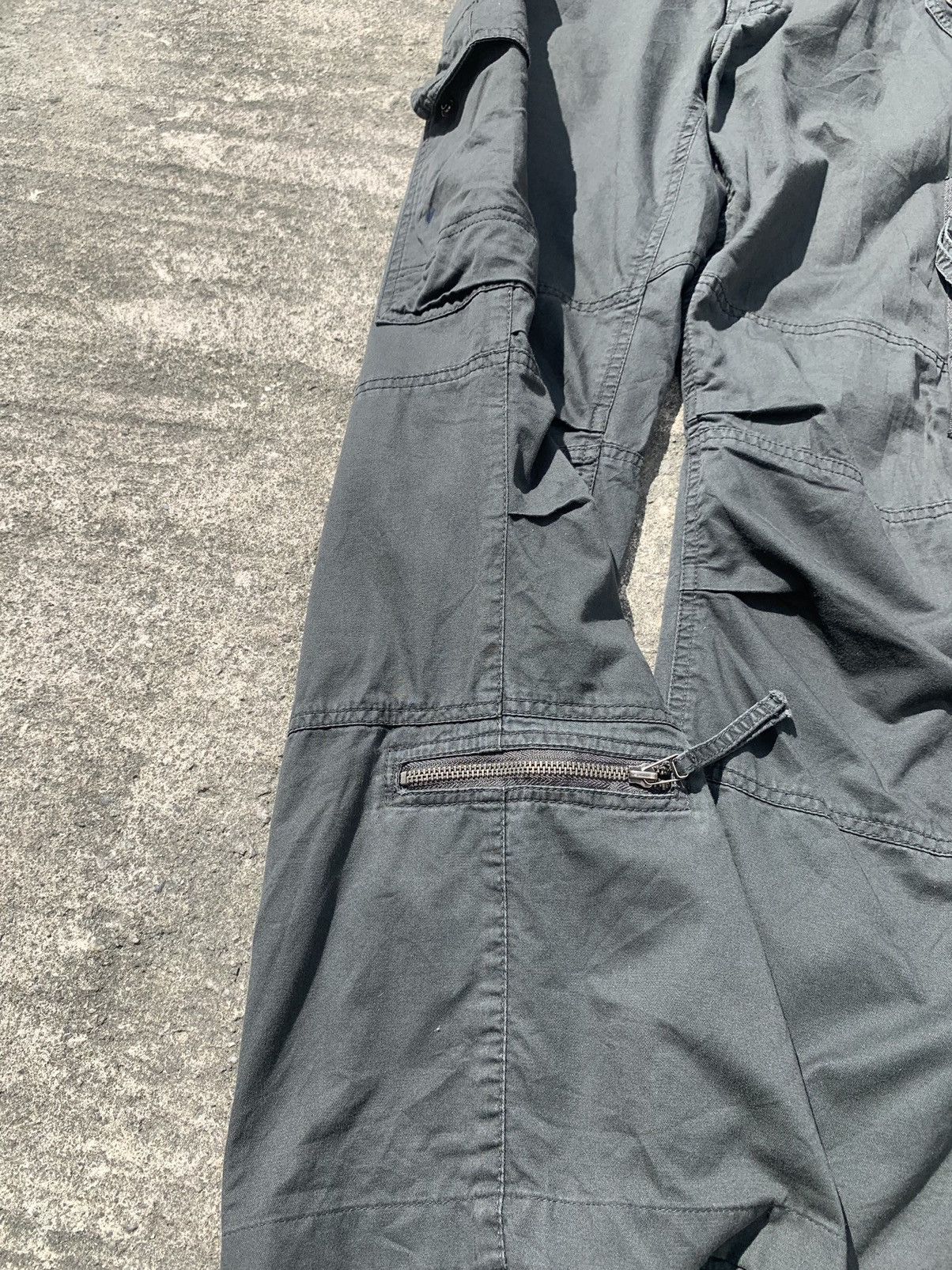 Japanese Brand nii qualified tactical multipocket bondage cargo pants Size US 36 / EU 52 - 5 Thumbnail