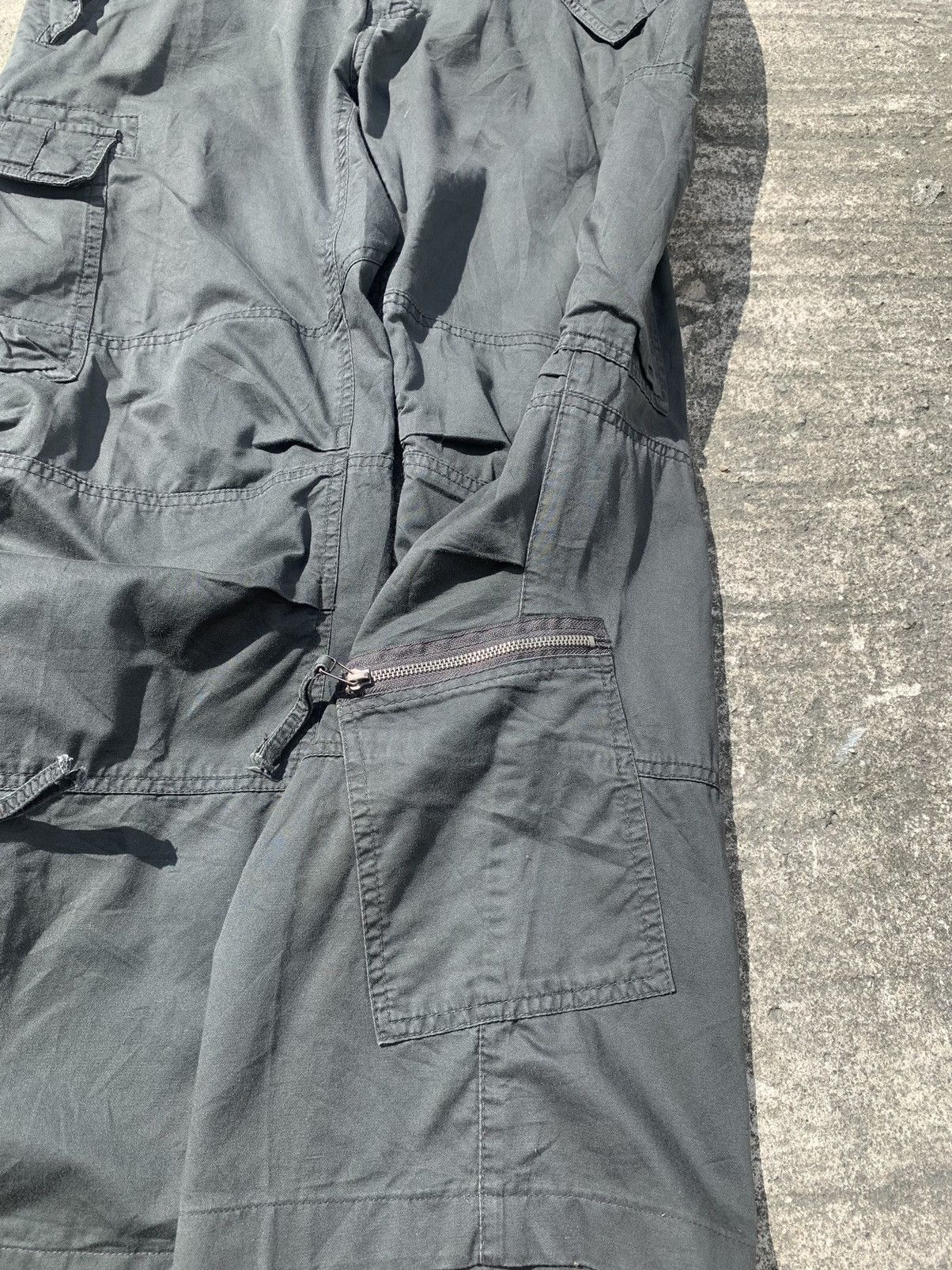 Japanese Brand nii qualified tactical multipocket bondage cargo pants Size US 36 / EU 52 - 6 Thumbnail