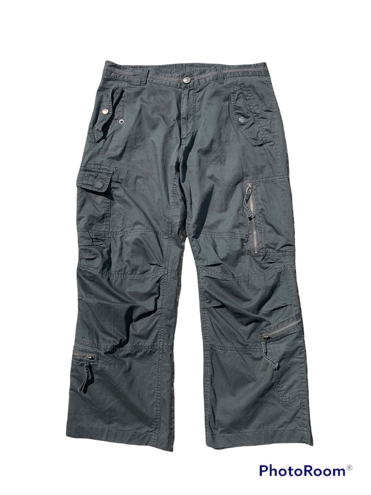 Japanese Brand nii qualified tactical multipocket bondage cargo pants Size US 36 / EU 52 - 1 Thumbnail