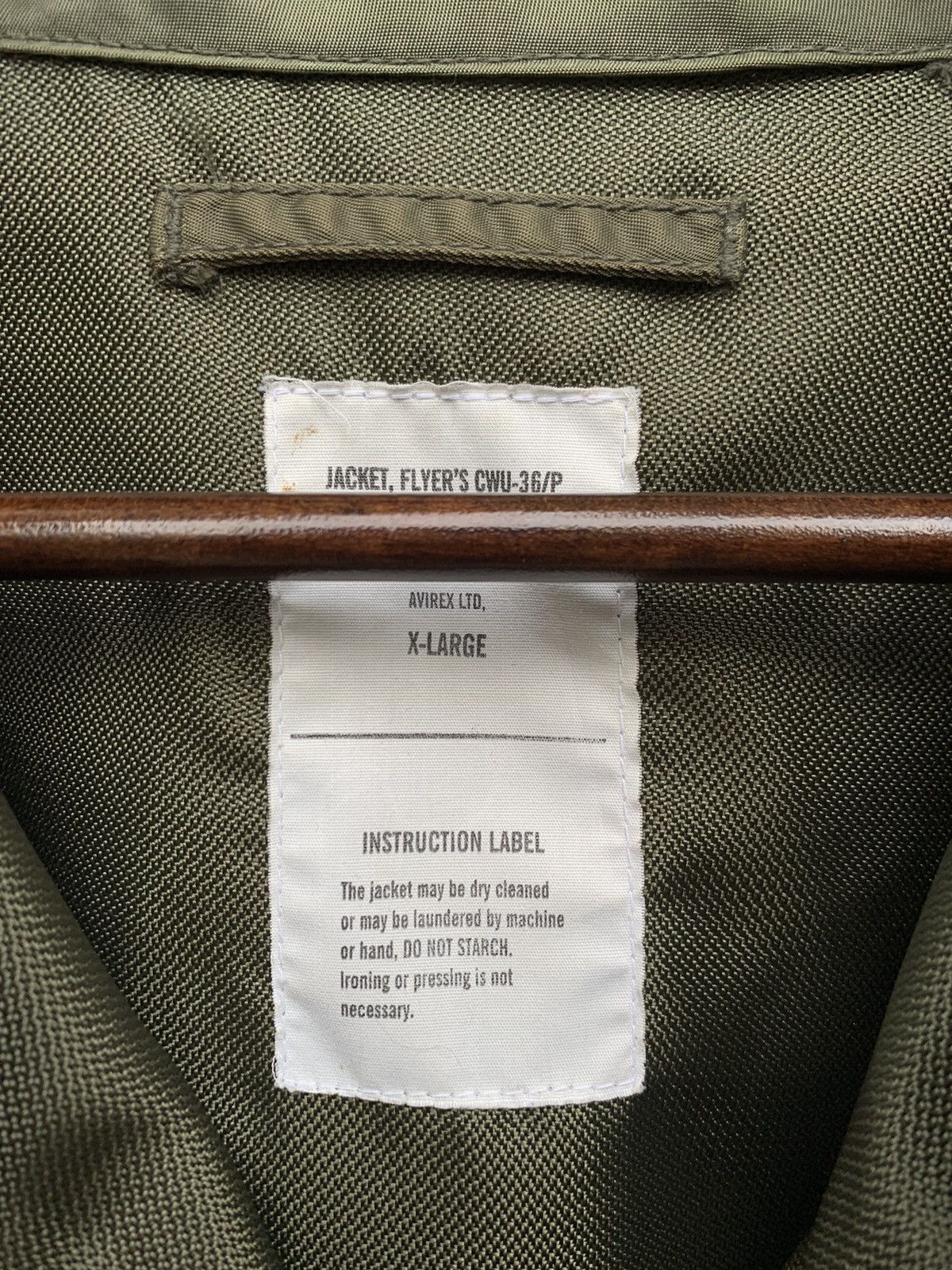 Avirex 🪖Vintage Faded AVIREX MA-1 Man Intermediate Bomber Jacket Size US L / EU 52-54 / 3 - 8 Thumbnail