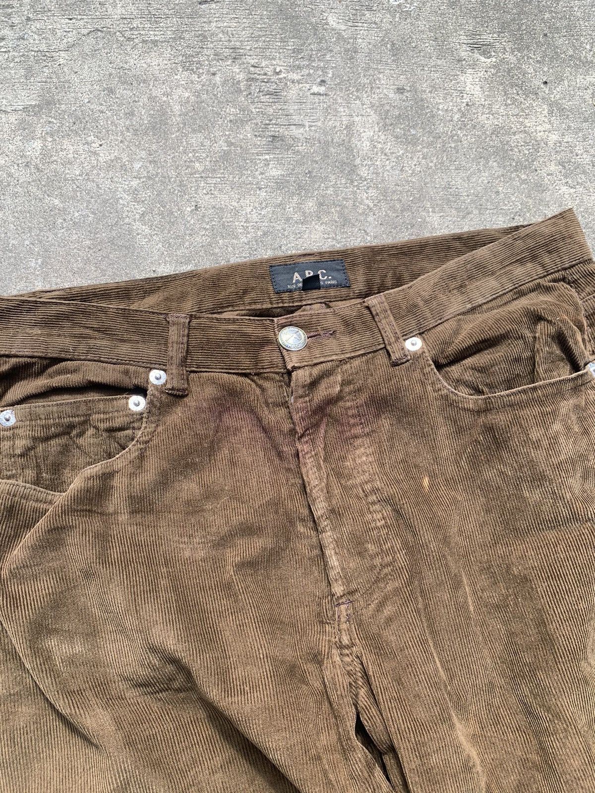 A.P.C. A.P.C brown corduroy pants Size US 28 / EU 44 - 5 Thumbnail