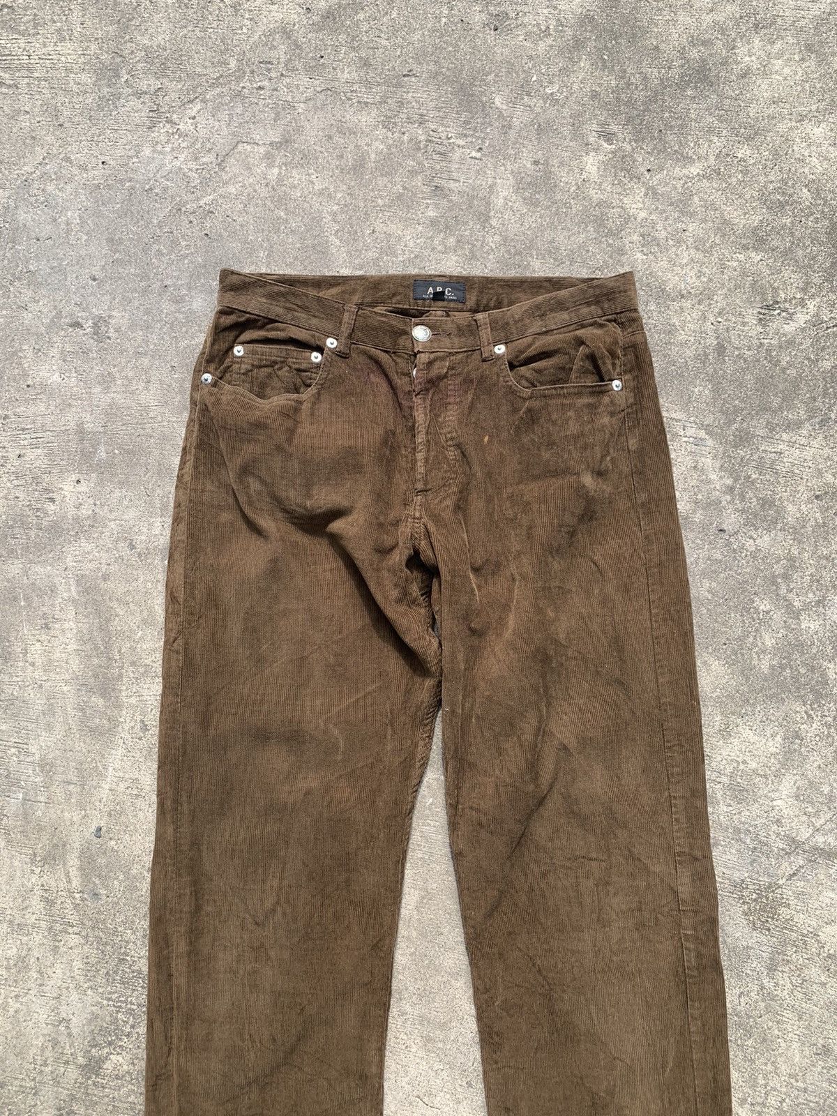 A.P.C. A.P.C brown corduroy pants Size US 28 / EU 44 - 2 Thumbnail