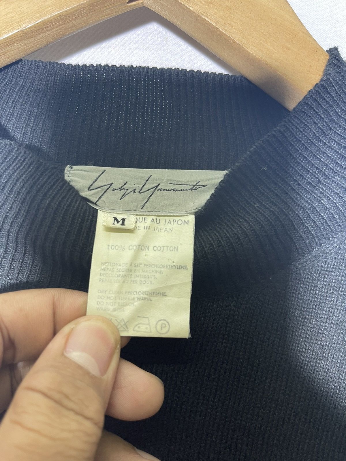 Vintage VINTAGE YOHJI YAMAMOTO LONGSLEEVE Size US M / EU 48-50 / 2 - 8 Thumbnail