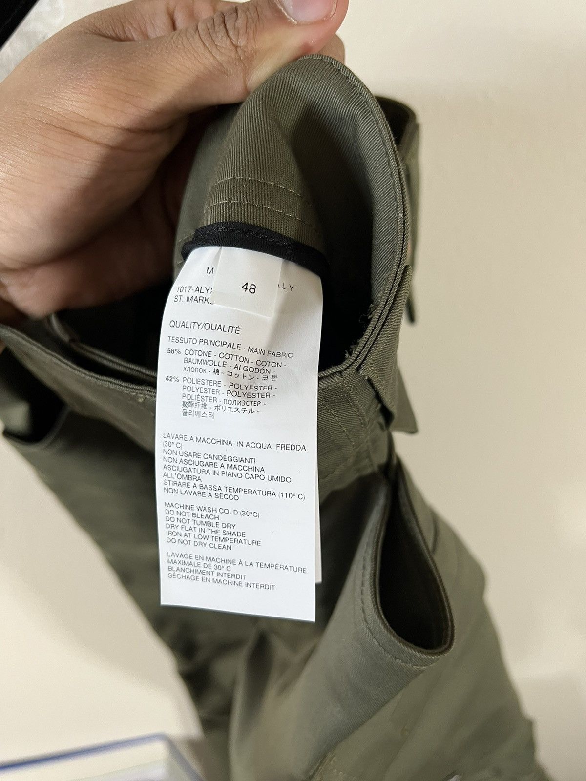 1017 ALYX 9SM 1017 ALYX 9SM Tactical Cargo Pants Green Size US 32 / EU 48 - 10 Thumbnail