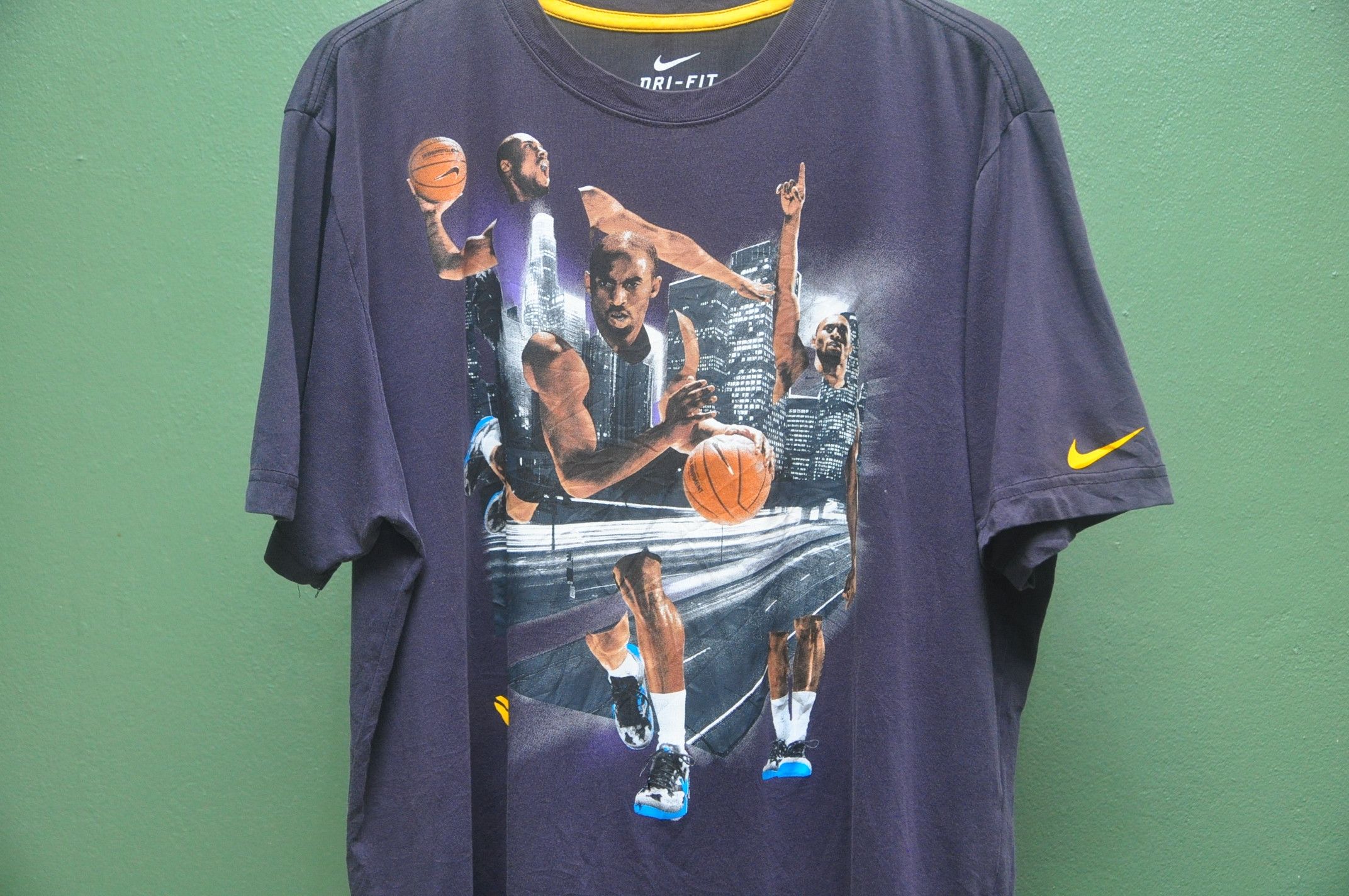 Japanese Brand × Vintage Vintage Nike Air Jordan Shirt Travis Scott Style Fashion Size US XL / EU 56 / 4 - 3 Thumbnail