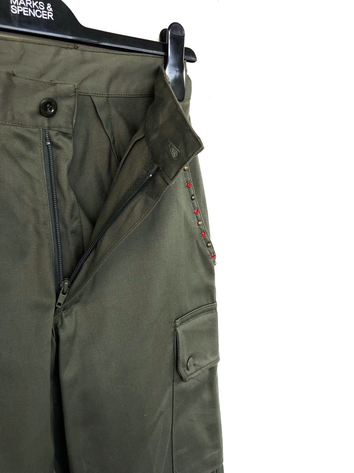 Vintage Vtg 86 🇫🇷 Rebuild Art Glitter Tactical Combat Pant Size US 28 / EU 44 - 5 Thumbnail