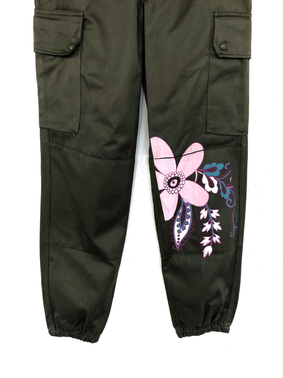 Vintage Vtg 86 🇫🇷 Rebuild Art Glitter Tactical Combat Pant Size US 28 / EU 44 - 3 Thumbnail