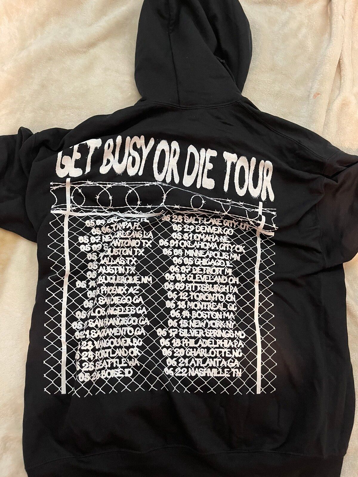 Destroy Lonely SNOT/$NOT GET BUSY OR DIE DONT GET LOST IN THE MOSHPIT HOODY Size US XL / EU 56 / 4 - 2 Preview