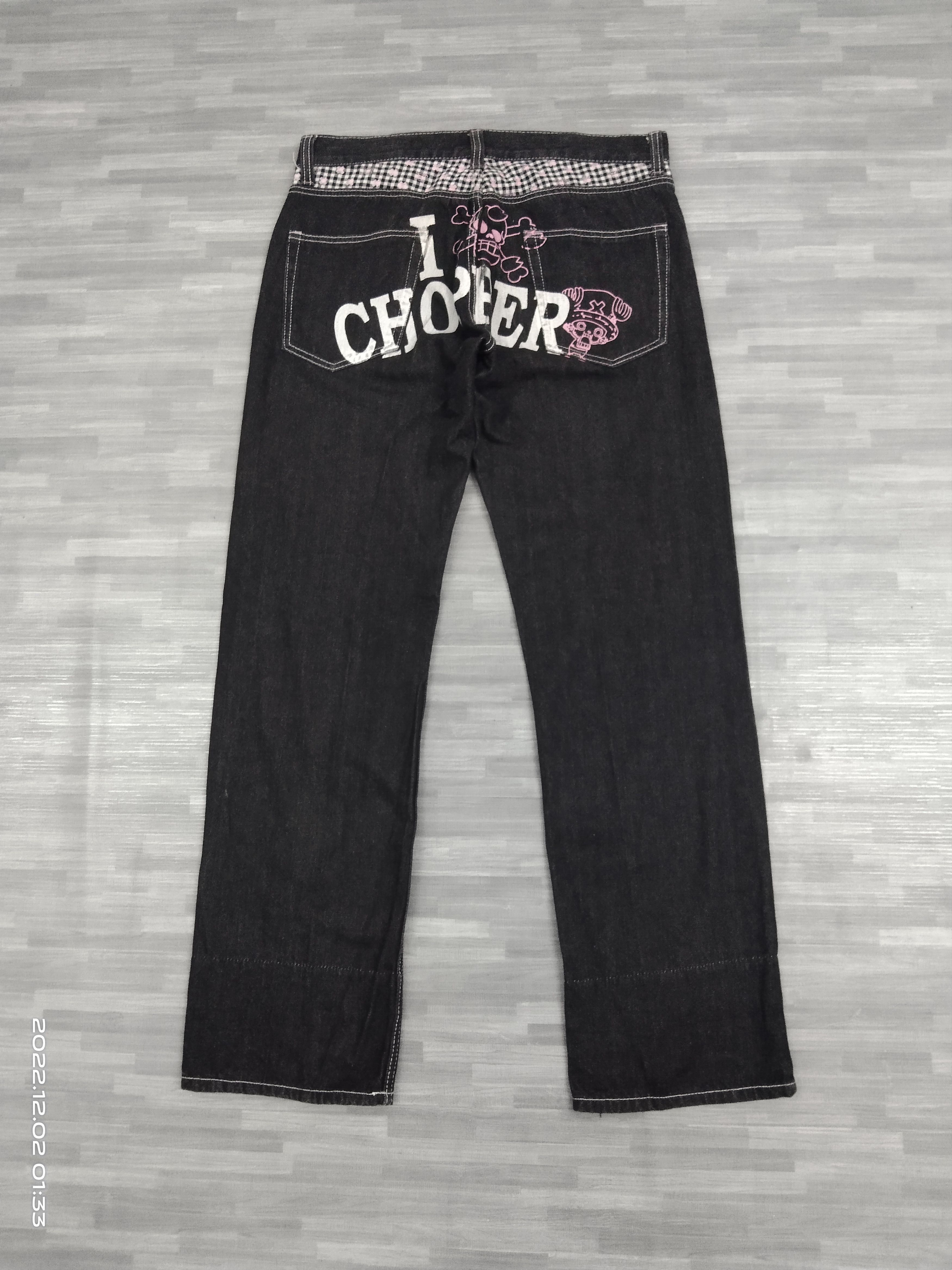 One Piece DiSTRESSED ONE PIECE CHARACTER HERO COOPER BACK PRINT Size US 34 / EU 50 - 3 Thumbnail
