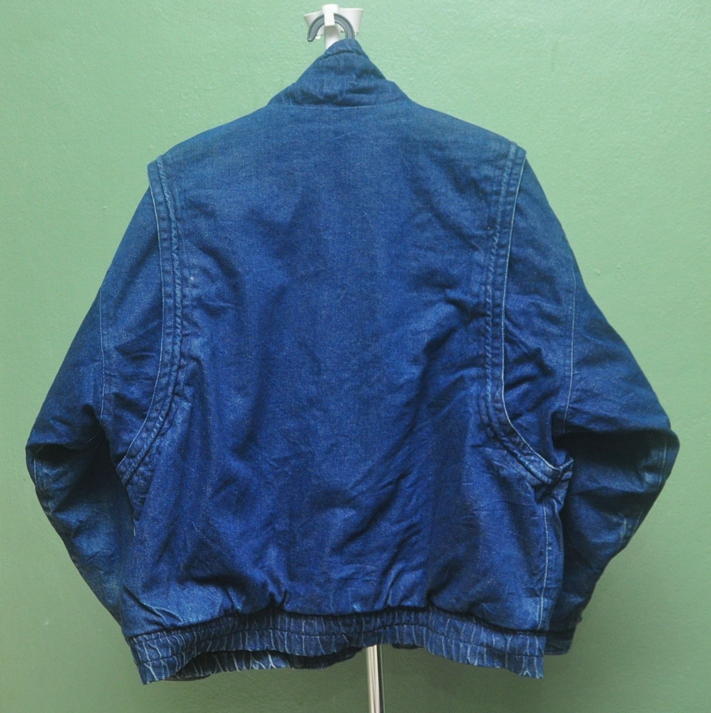 Designer × Japanese Brand Vintage Indigo Denim Jacket hip street Travis Scott Style Size US L / EU 52-54 / 3 - 2 Thumbnail