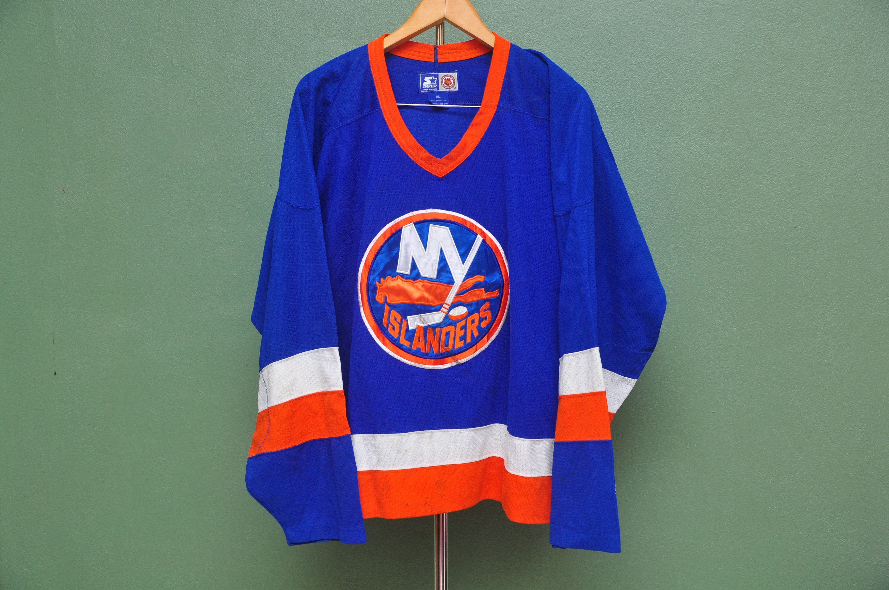 Starter × Vintage Vintage Islanders Jersey Designer Streetwear Fashion Style Size US XL / EU 56 / 4 - 1 Thumbnail
