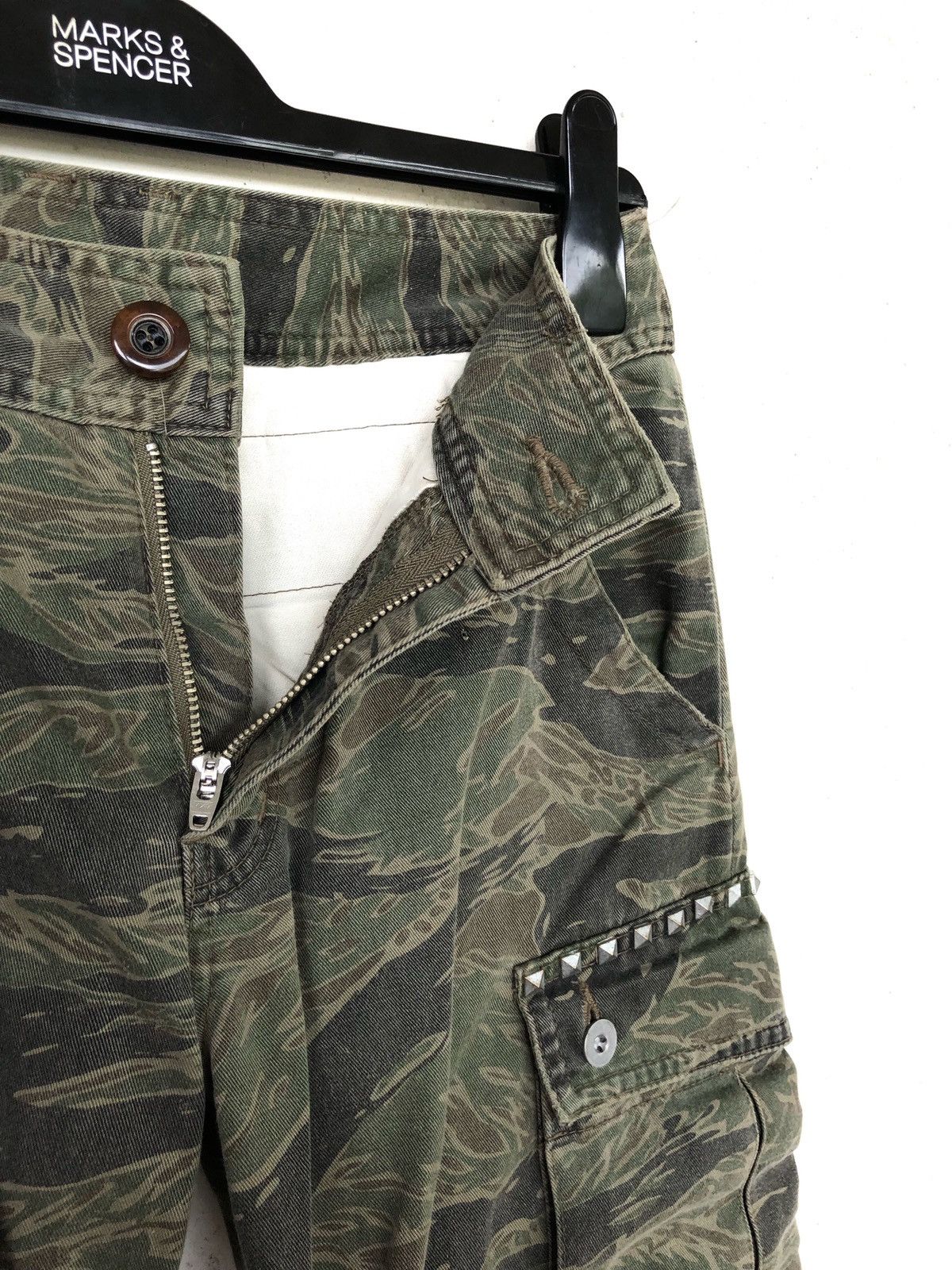 Hysteric Glamour HG Tiger Stripe Herringbone Military Tactical Pant Size US 28 / EU 44 - 12 Thumbnail