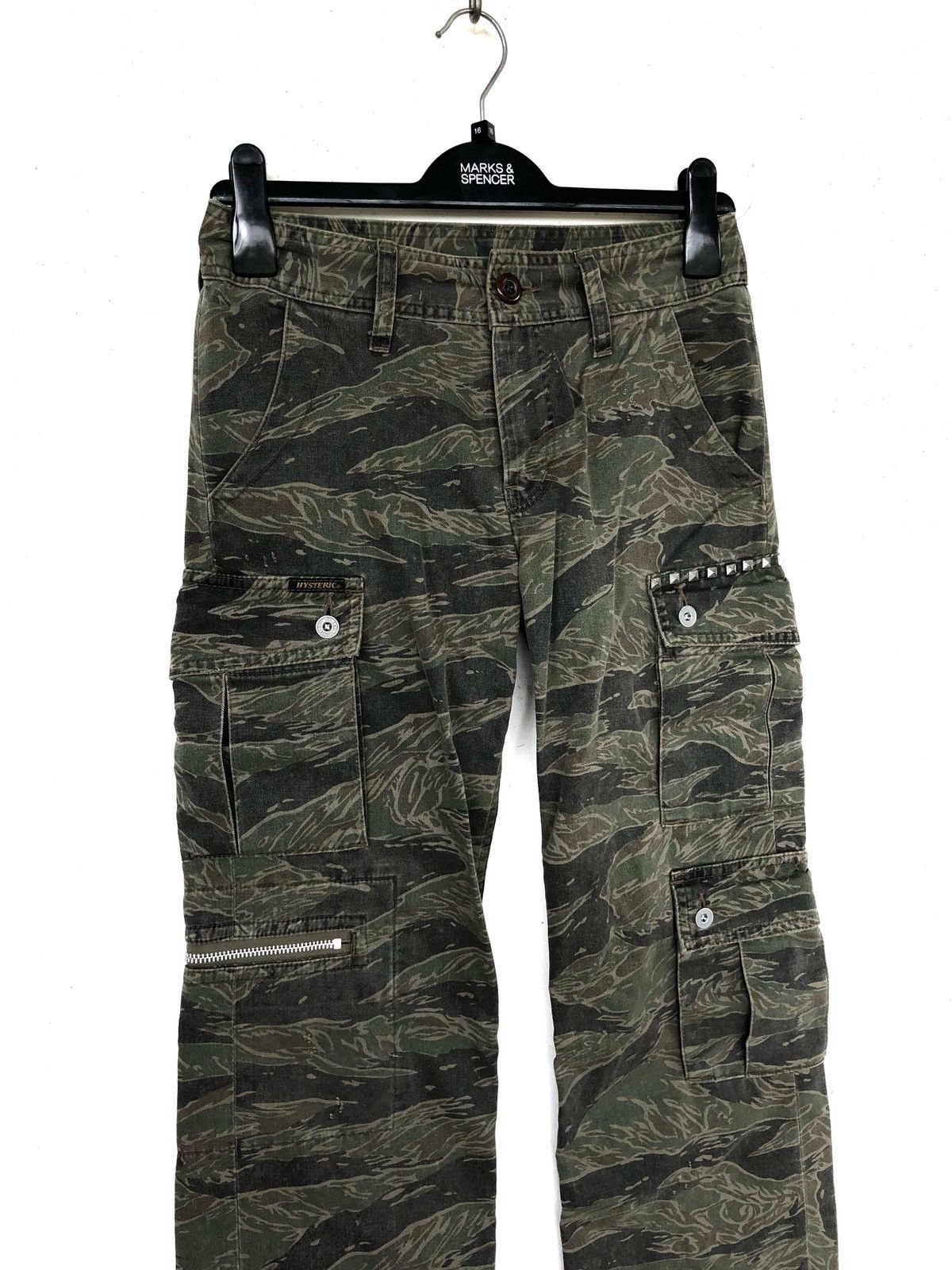 Hysteric Glamour HG Tiger Stripe Herringbone Military Tactical Pant Size US 28 / EU 44 - 3 Thumbnail