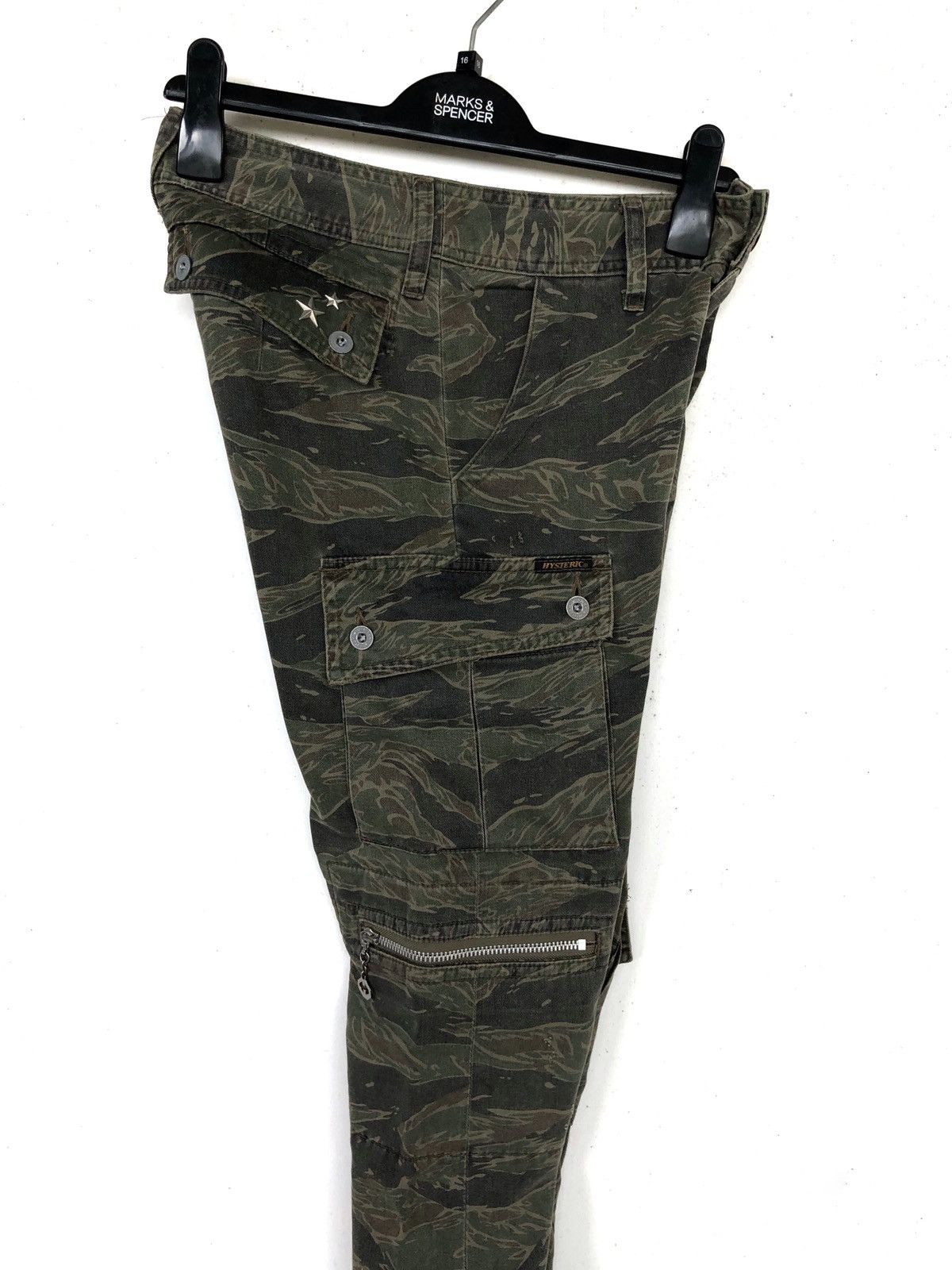Hysteric Glamour HG Tiger Stripe Herringbone Military Tactical Pant Size US 28 / EU 44 - 13 Thumbnail