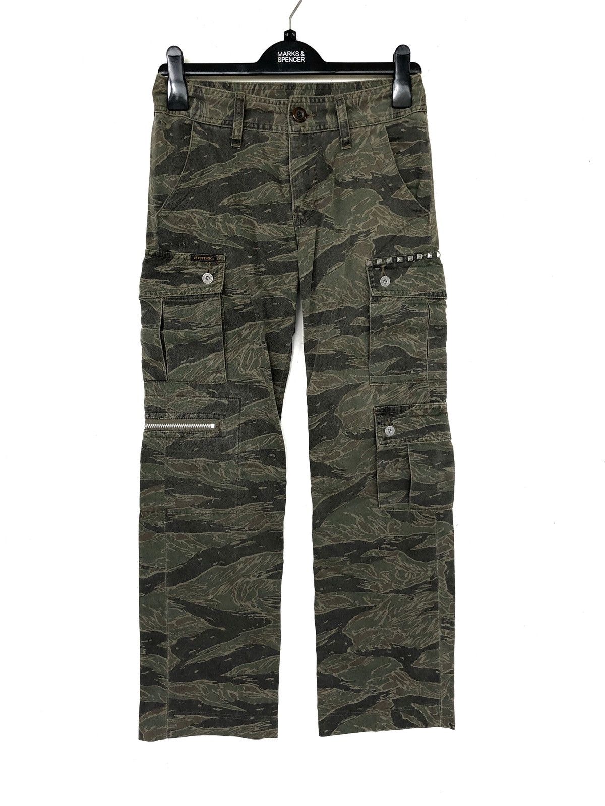 Hysteric Glamour HG Tiger Stripe Herringbone Military Tactical Pant Size US 28 / EU 44 - 1 Thumbnail