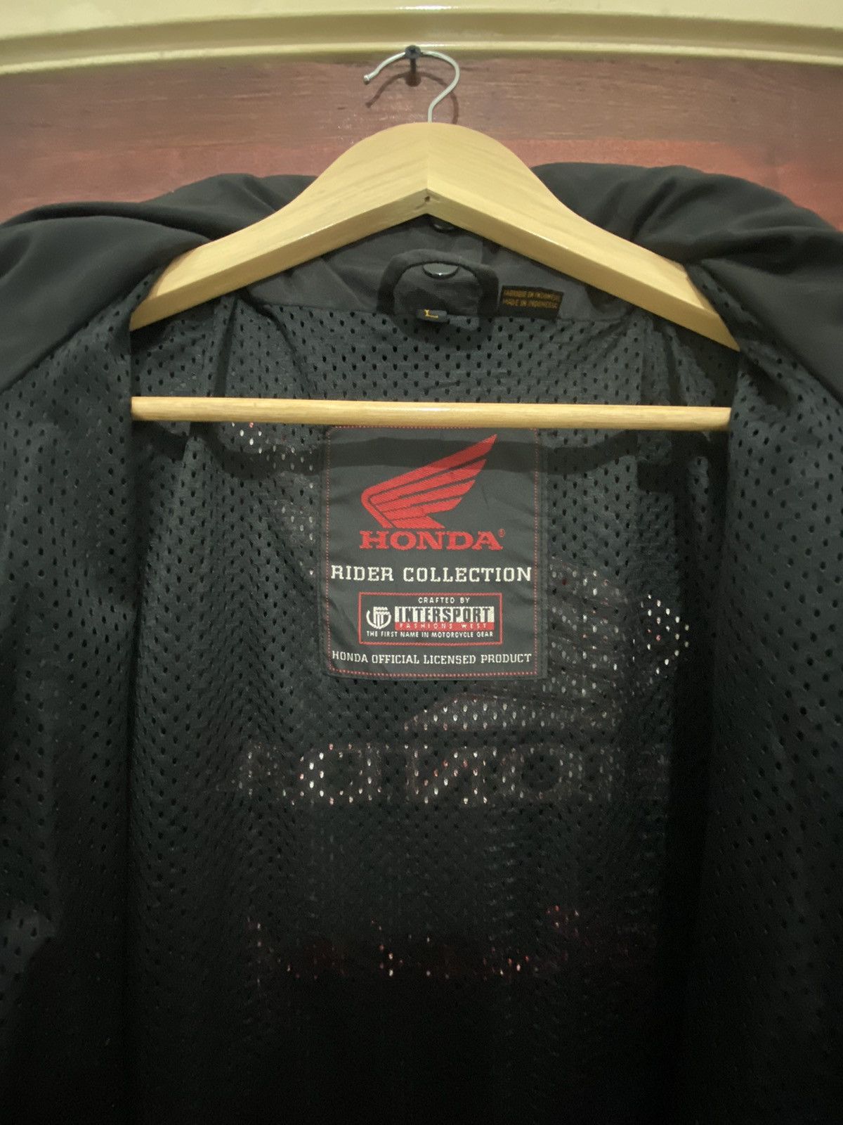 Honda × Vintage HONDA RIDER COLLECTION PATCH LOGO SPONSOR JACKET Size US L / EU 52-54 / 3 - 6 Thumbnail