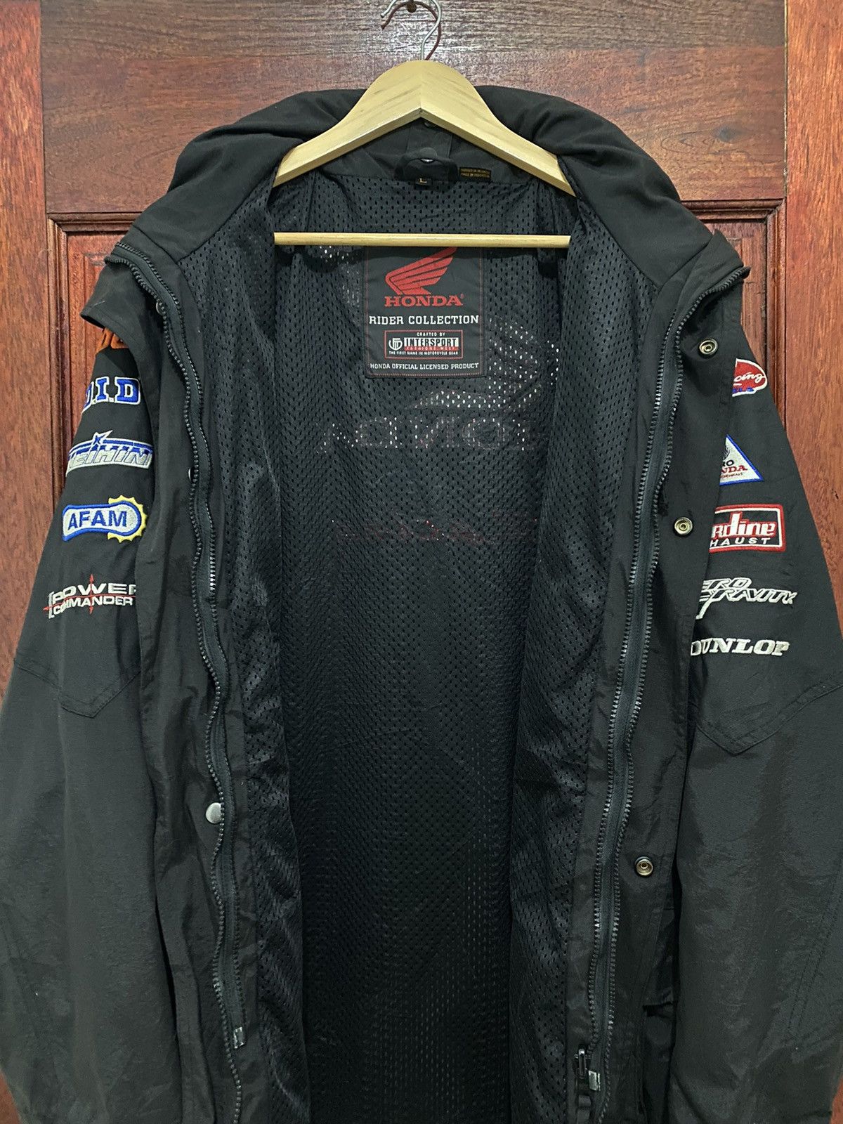 Honda × Vintage HONDA RIDER COLLECTION PATCH LOGO SPONSOR JACKET Size US L / EU 52-54 / 3 - 3 Thumbnail
