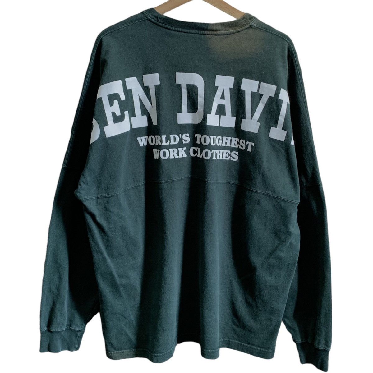 image of Ben Davis Big Logo Sunfaded Sweatshirt, Men's (Size XL)