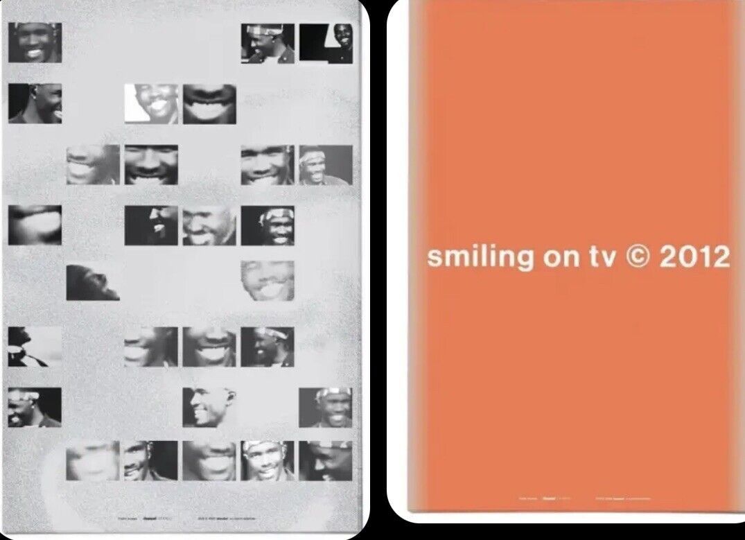 Frank Ocean buy Smiling on Tv Poster