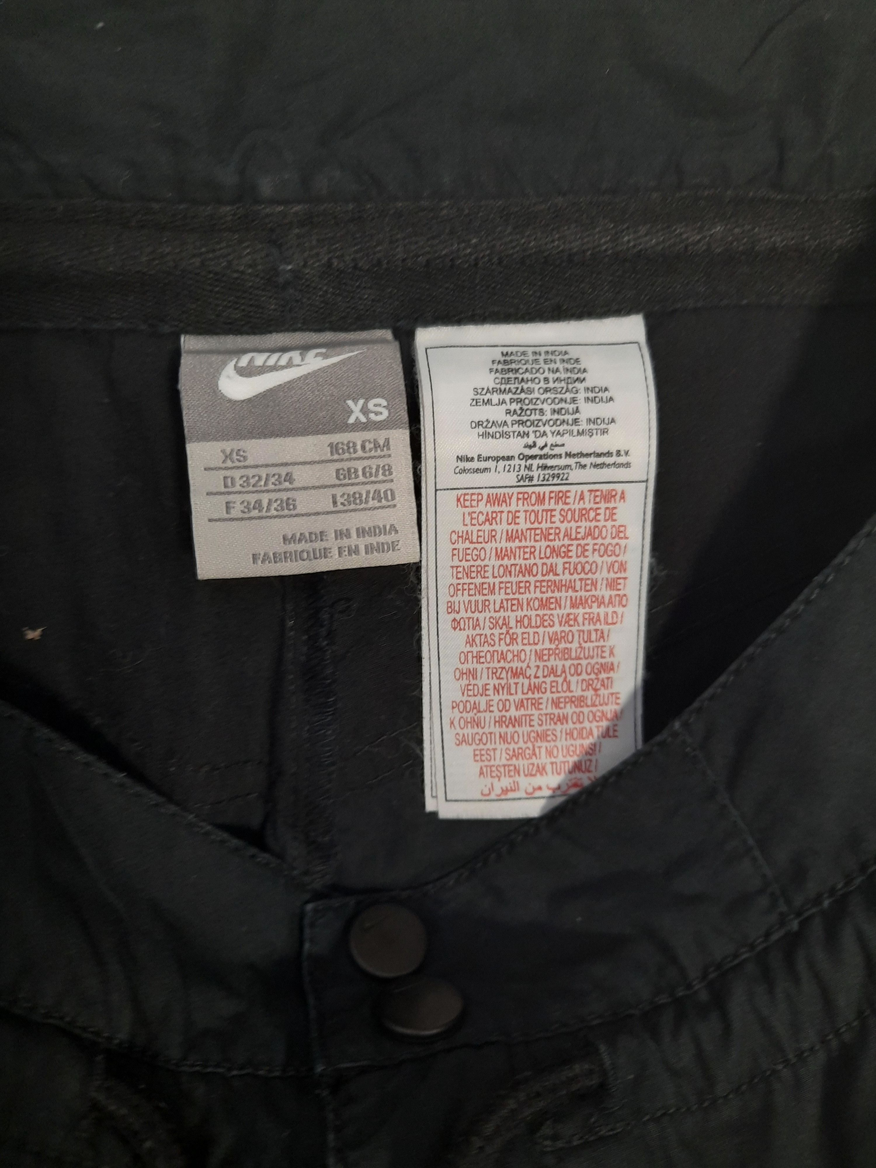 Nike × Vintage Nike Black Pants Women's Vintage 00's Size 25" / US 0 / IT 36 - 10 Thumbnail