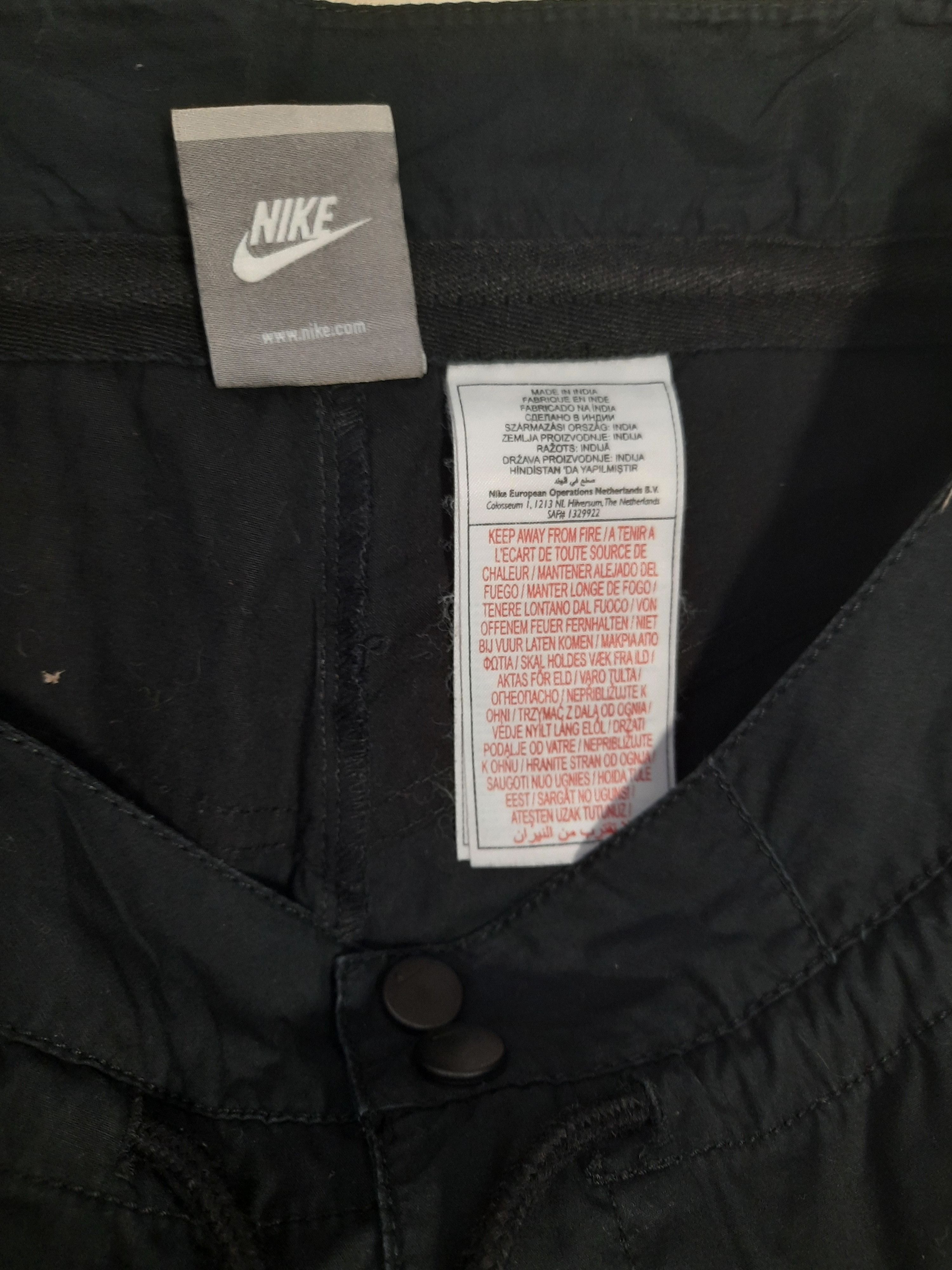 Nike × Vintage Nike Black Pants Women's Vintage 00's Size 25" / US 0 / IT 36 - 11 Thumbnail