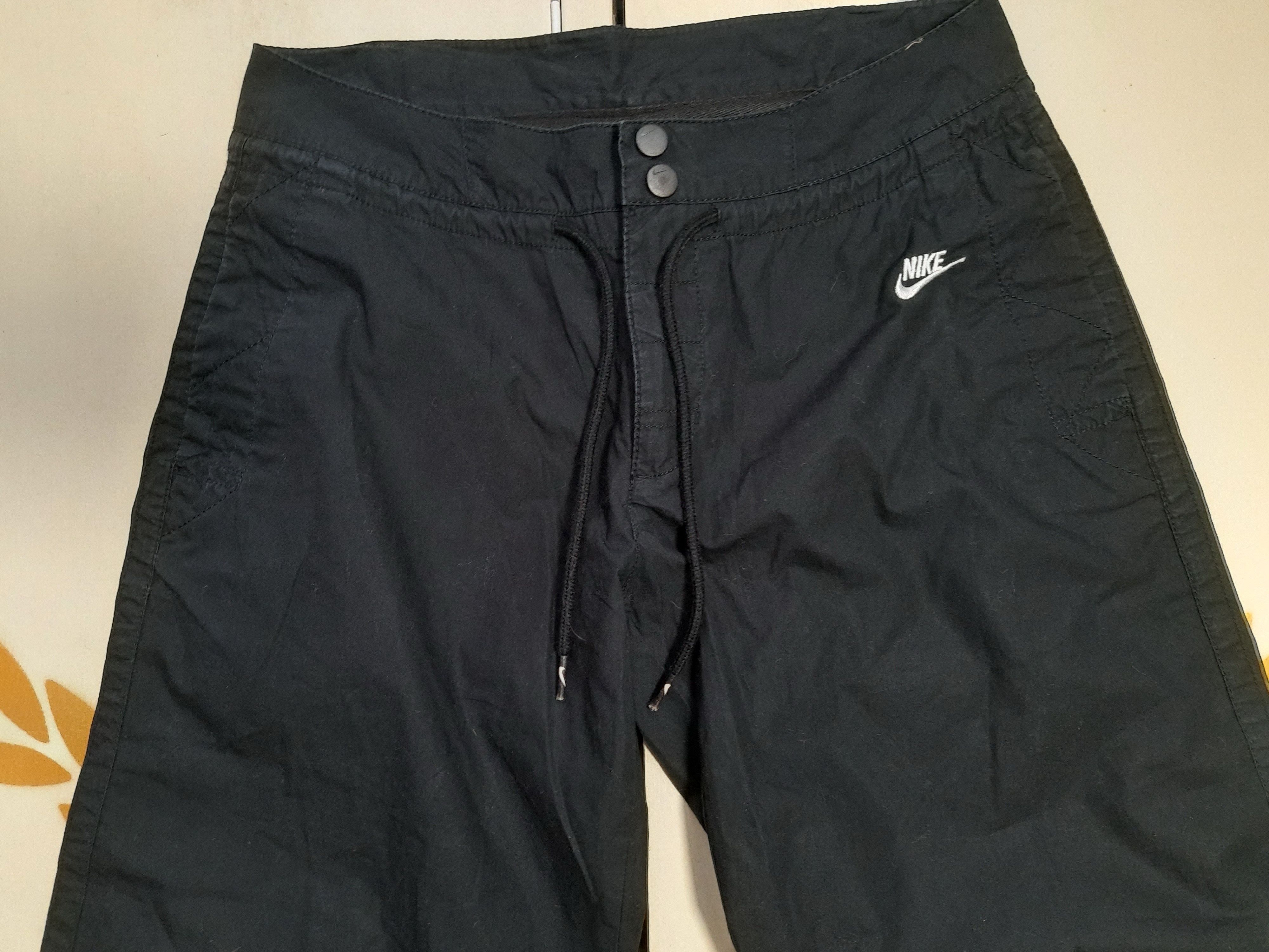 Nike × Vintage Nike Black Pants Women's Vintage 00's Size 25" / US 0 / IT 36 - 6 Thumbnail