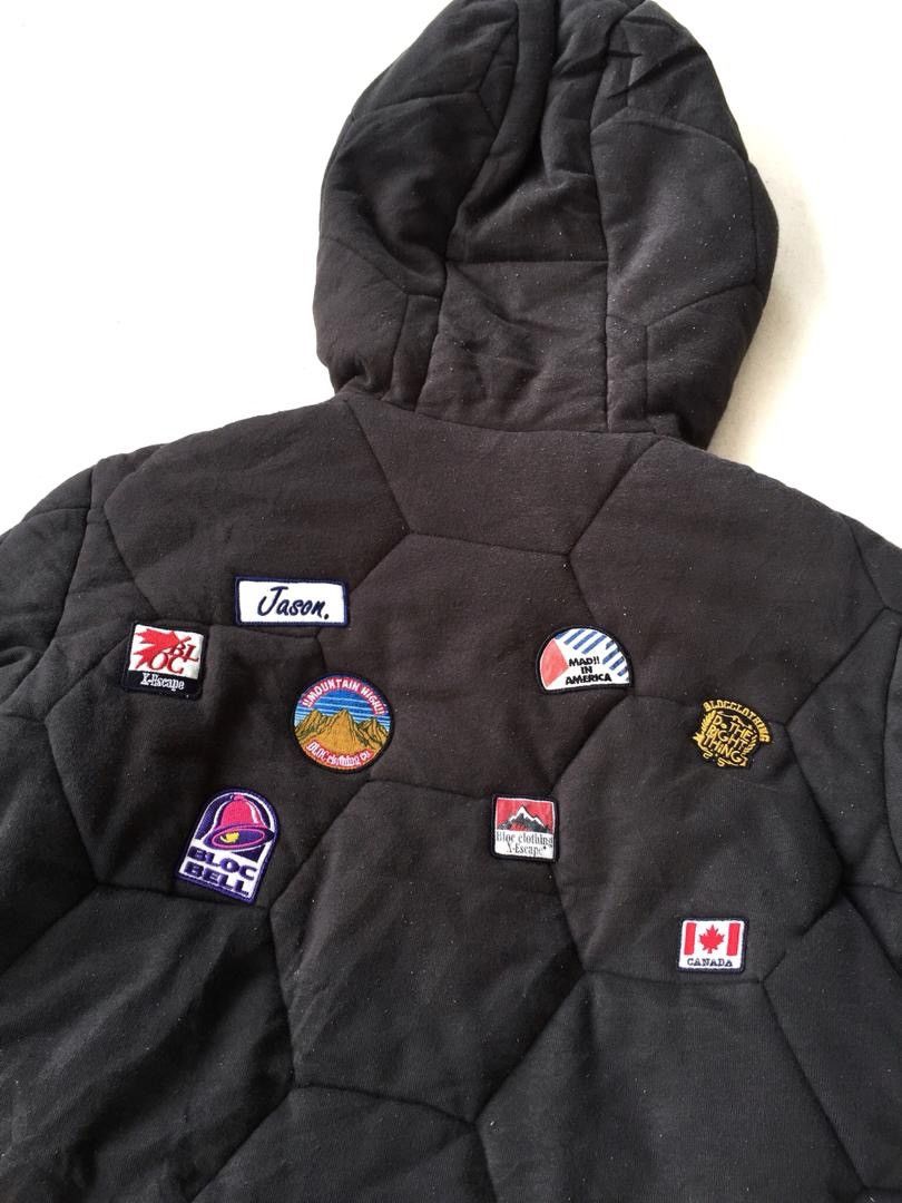 MasterPiece × Vintage Vintage Masterpiece patchers Hoodie Zipper Jacket Size S / US 4 / IT 40 - 3 Thumbnail
