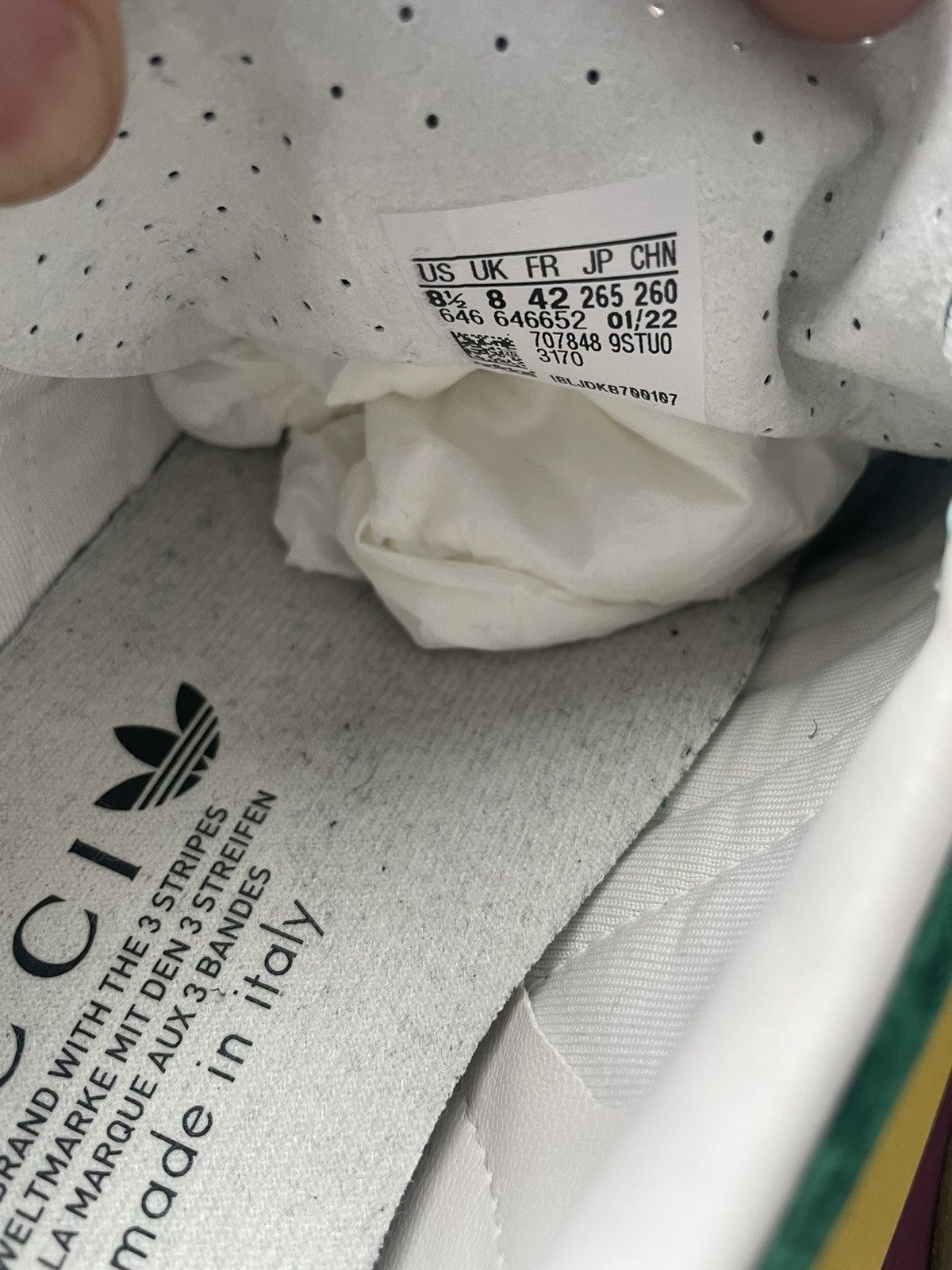 Adidas × Gucci Adidas x Gucci Gazelle - Green Size US 8.5 / EU 41-42 - 5 Thumbnail