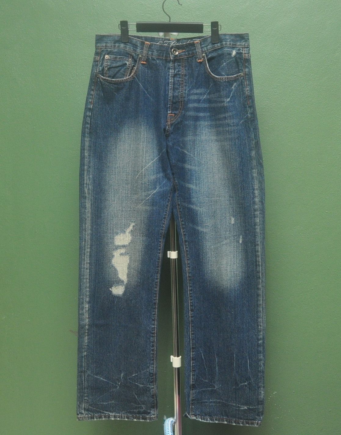 Ed Hardy Vintage Ed Hardy By Christian Andigier Fashion Style Size US 36 / EU 52 - 2 Thumbnail