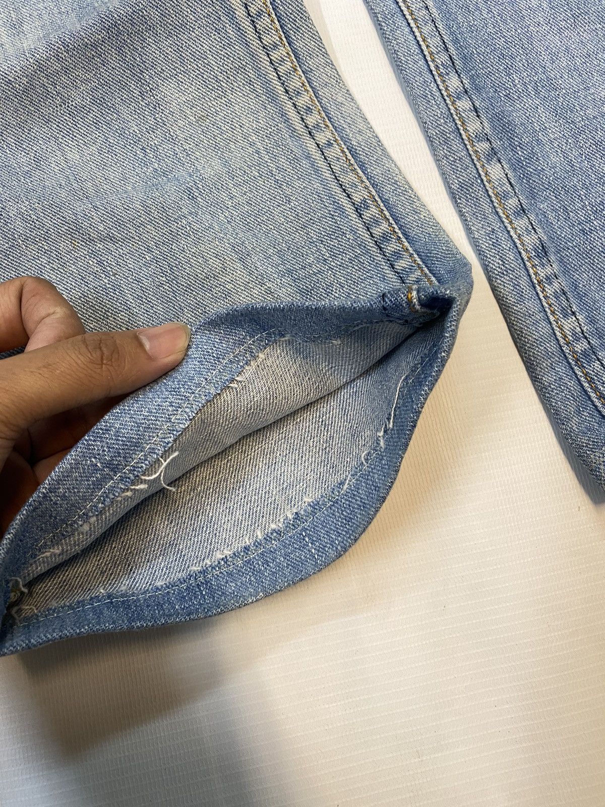 Lee × Vintage Vintage Lee Riders Denim Size US 27 - 4 Thumbnail