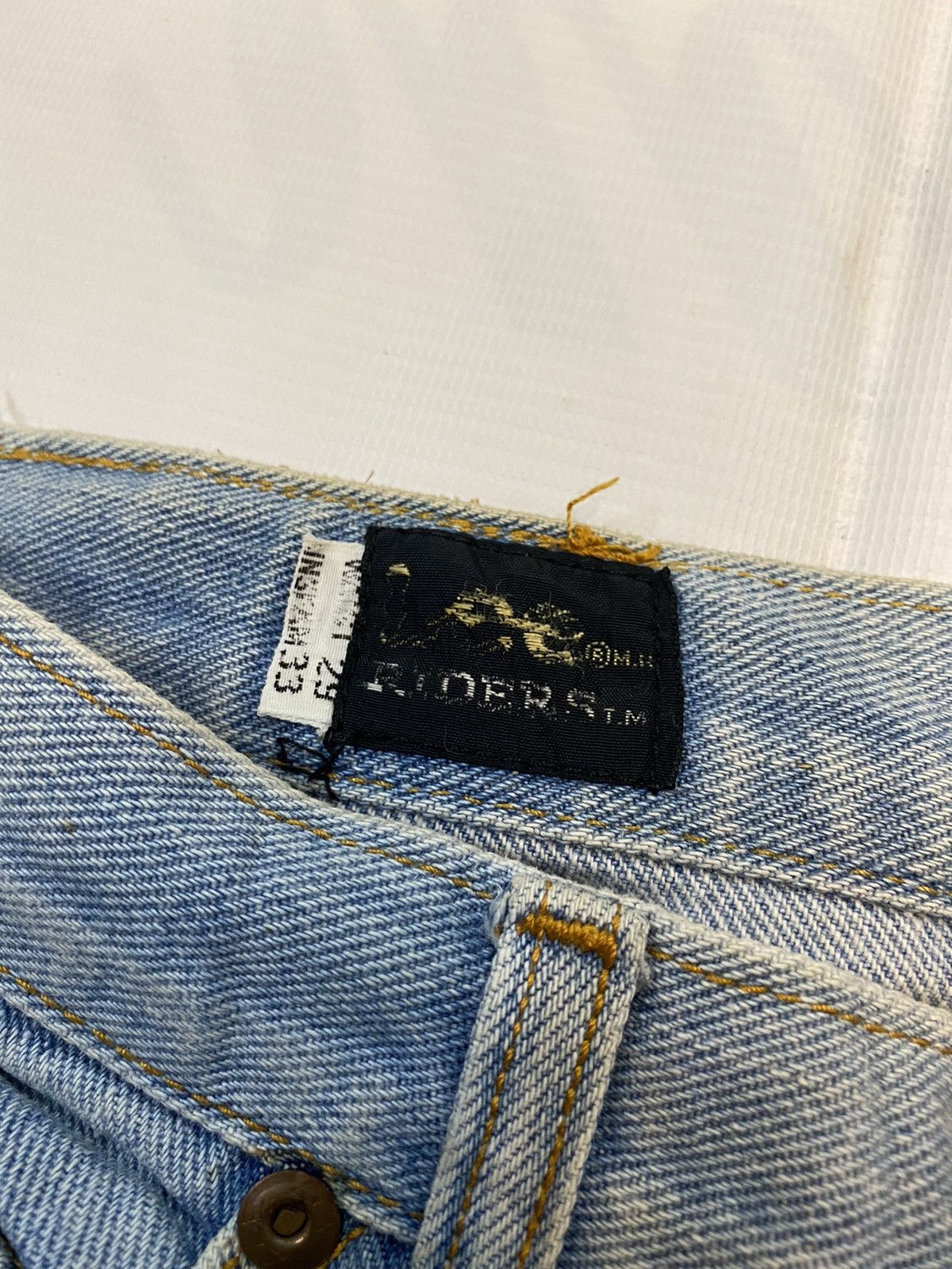 Lee × Vintage Vintage Lee Riders Denim Size US 27 - 6 Thumbnail