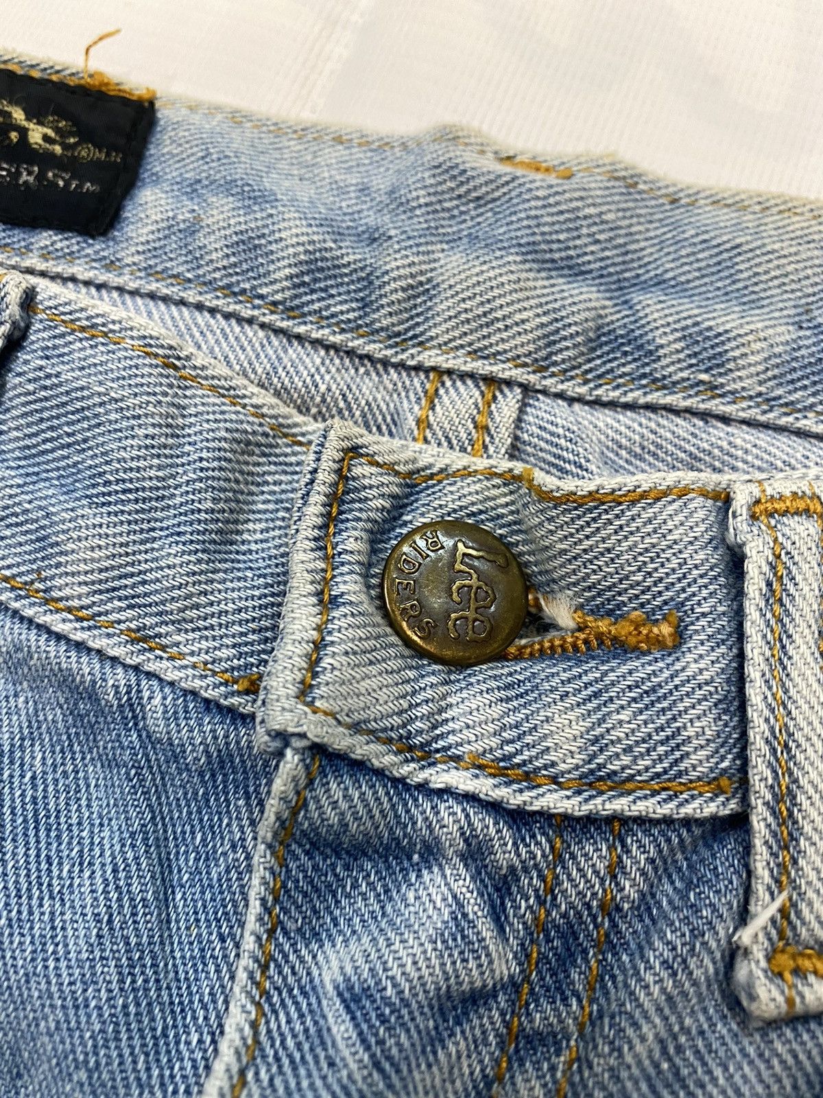 Lee × Vintage Vintage Lee Riders Denim Size US 27 - 5 Thumbnail