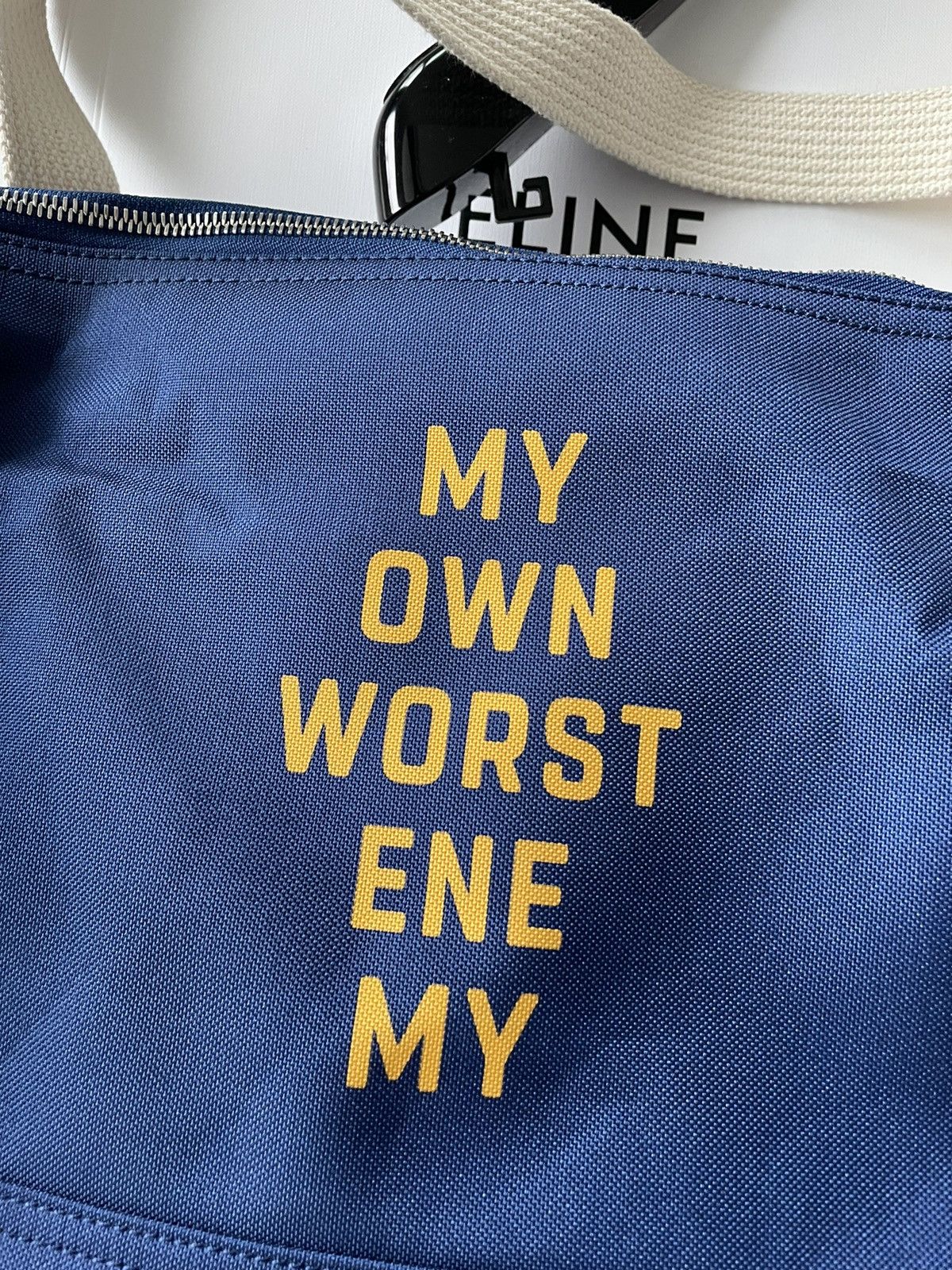 Celine × Hedi Slimane Rare Brand New Hedi Runway My Own Worst ENE My Duffle Bag Size ONE SIZE - 10 Thumbnail