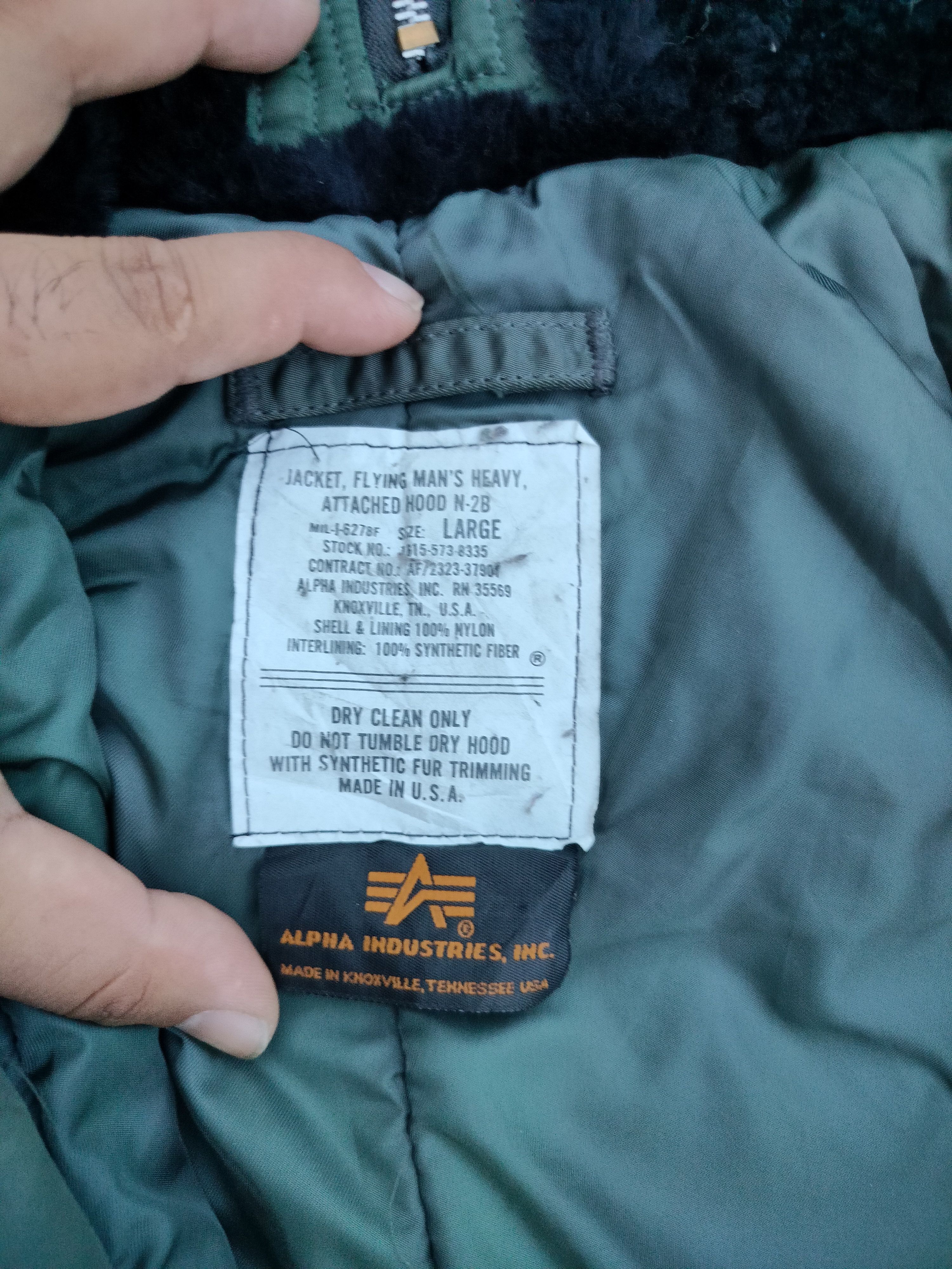 Alpha Industries ALPHA INDUSTRIES N-2B FLYING HEAVY JACKET Size US XXL / EU 58 / 5 - 5 Thumbnail