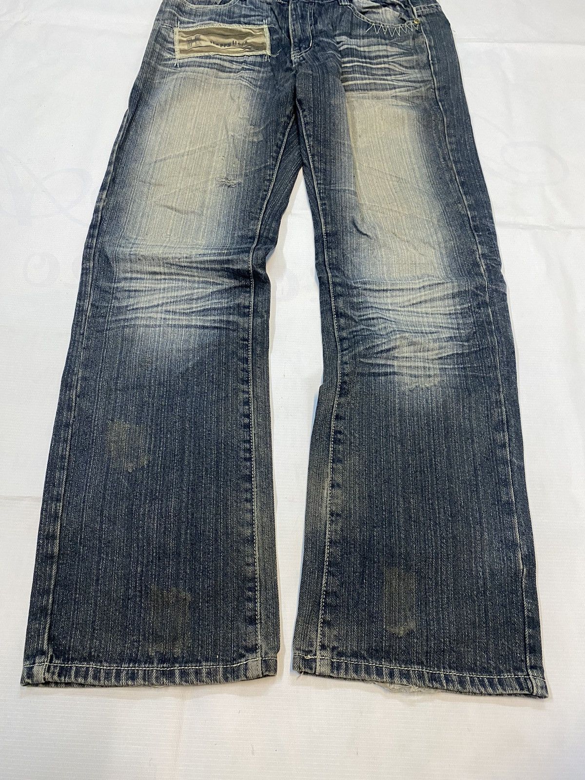 Designer × Japanese Brand Happy Hope Denim Jeans Japanese Brand Size US 32 / EU 48 - 9 Thumbnail