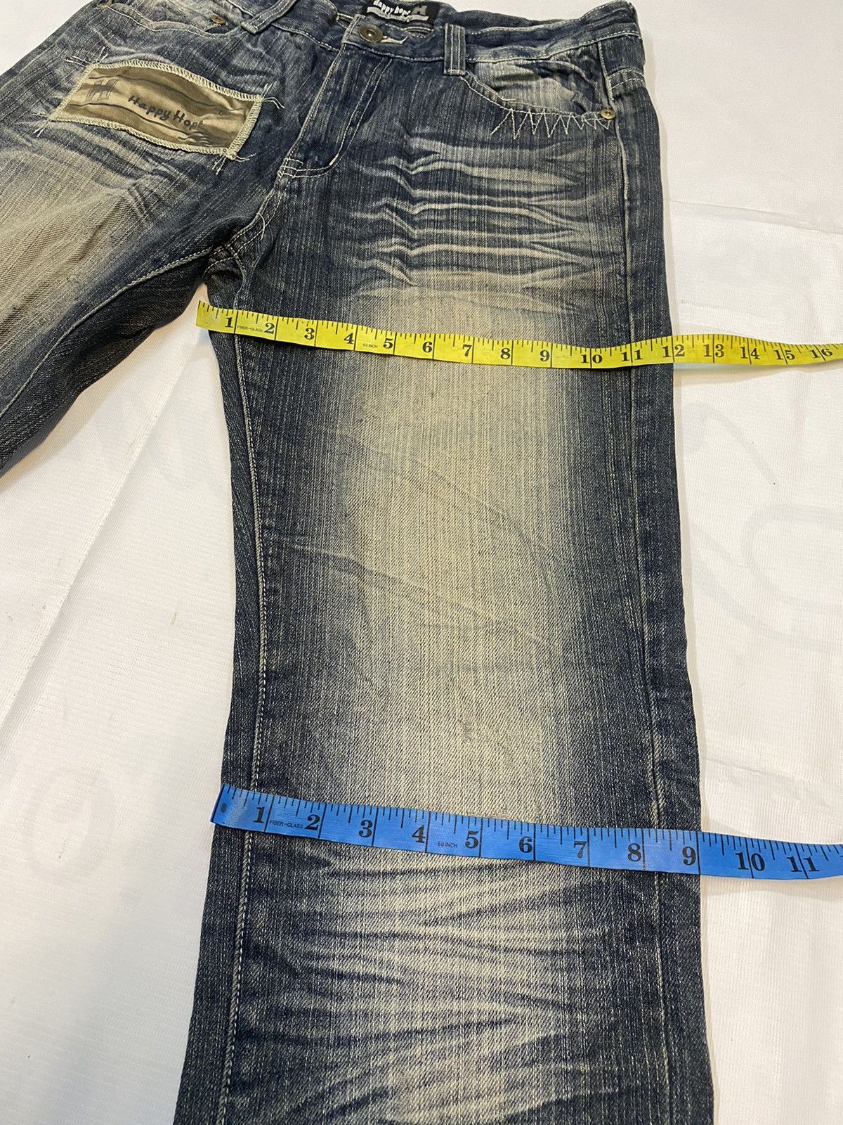 Designer × Japanese Brand Happy Hope Denim Jeans Japanese Brand Size US 32 / EU 48 - 15 Thumbnail