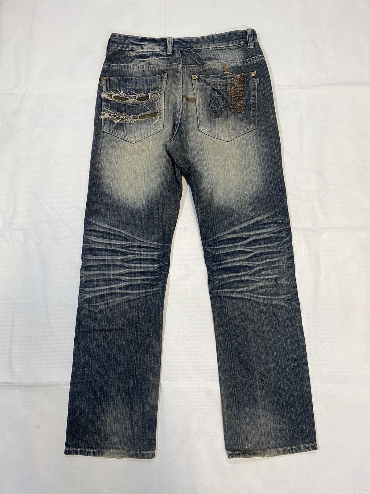 Designer × Japanese Brand Happy Hope Denim Jeans Japanese Brand Size US 32 / EU 48 - 10 Thumbnail