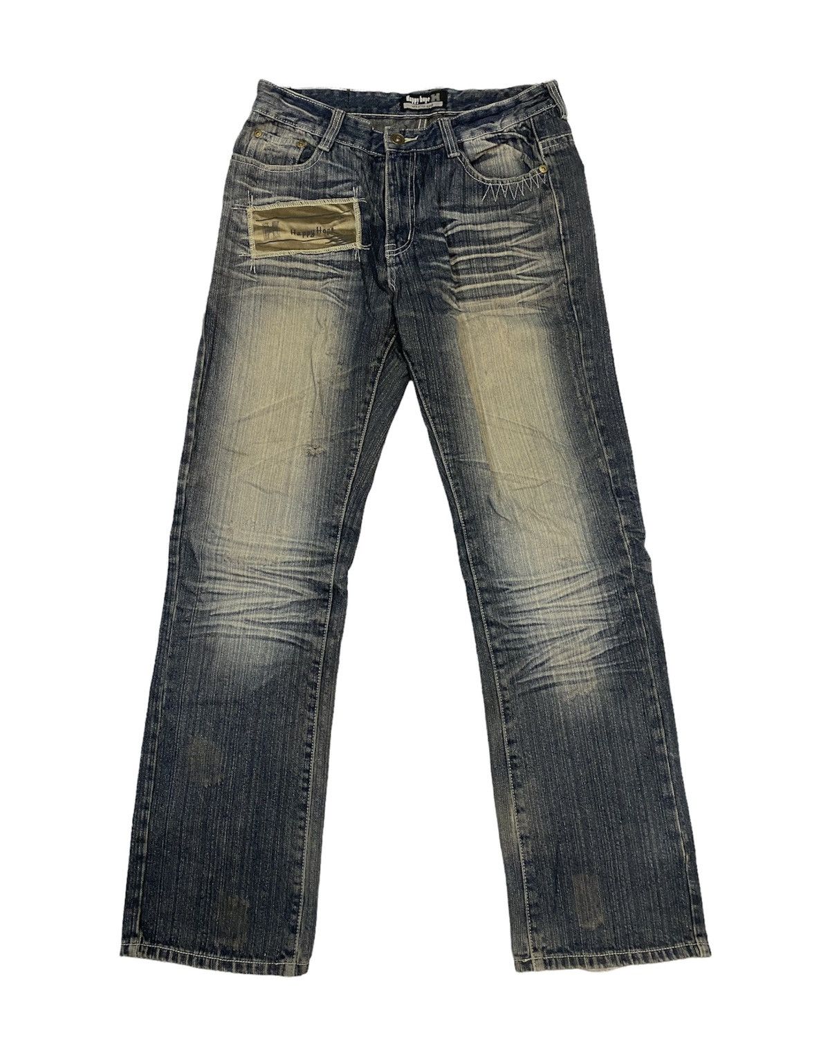Designer × Japanese Brand Happy Hope Denim Jeans Japanese Brand Size US 32 / EU 48 - 1 Thumbnail