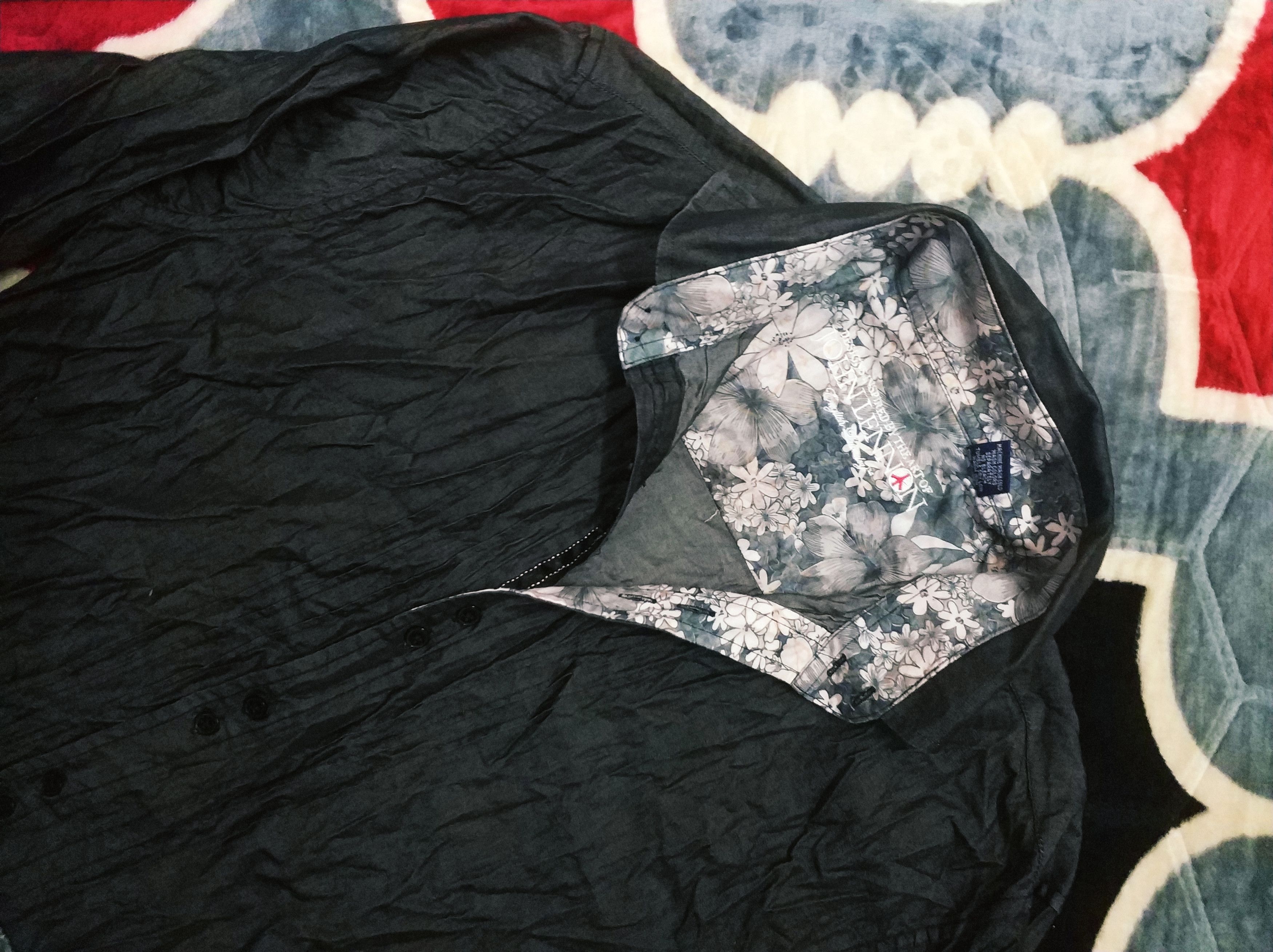 English Laundry 🔥Rare English Laundry x John Lennon Black Floral Shirt Size US M / EU 48-50 / 2 - 1 Thumbnail