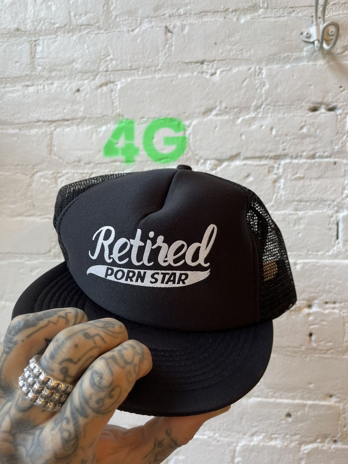 Vintage Vintage NEW PORN STAR PORN XXX HAT 4Gseller Size ONE SIZE - 3 Thumbnail