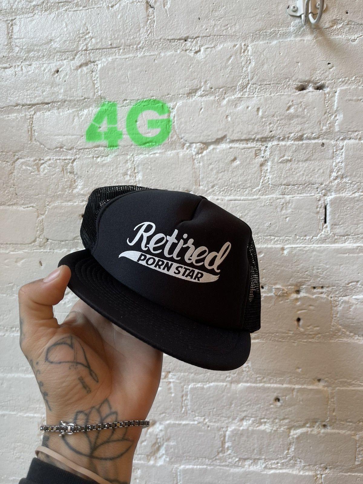 Vintage Vintage NEW PORN STAR PORN XXX HAT 4Gseller Size ONE SIZE - 2 Thumbnail
