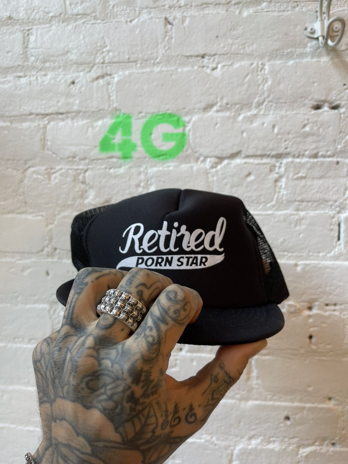 image of Vintage New Porn Star Porn Xxx Hat 4Gseller in Black, Men's