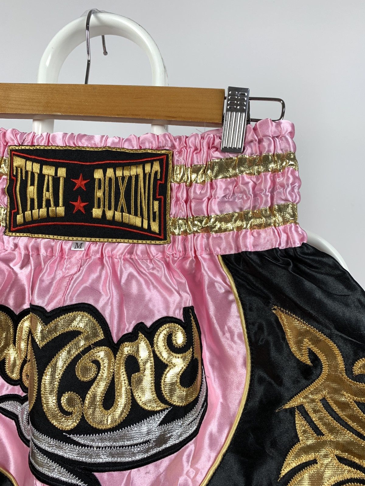 Japanese Brand Vintage Muay Thai Boxing Pink Shorts Size US 32 / EU 48 - 5 Thumbnail