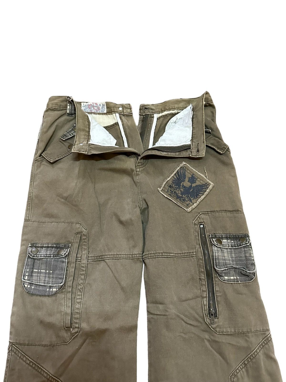 Japanese Brand vintage cargo pants japanese brand 2 way pants Size US 34 / EU 50 - 15 Thumbnail